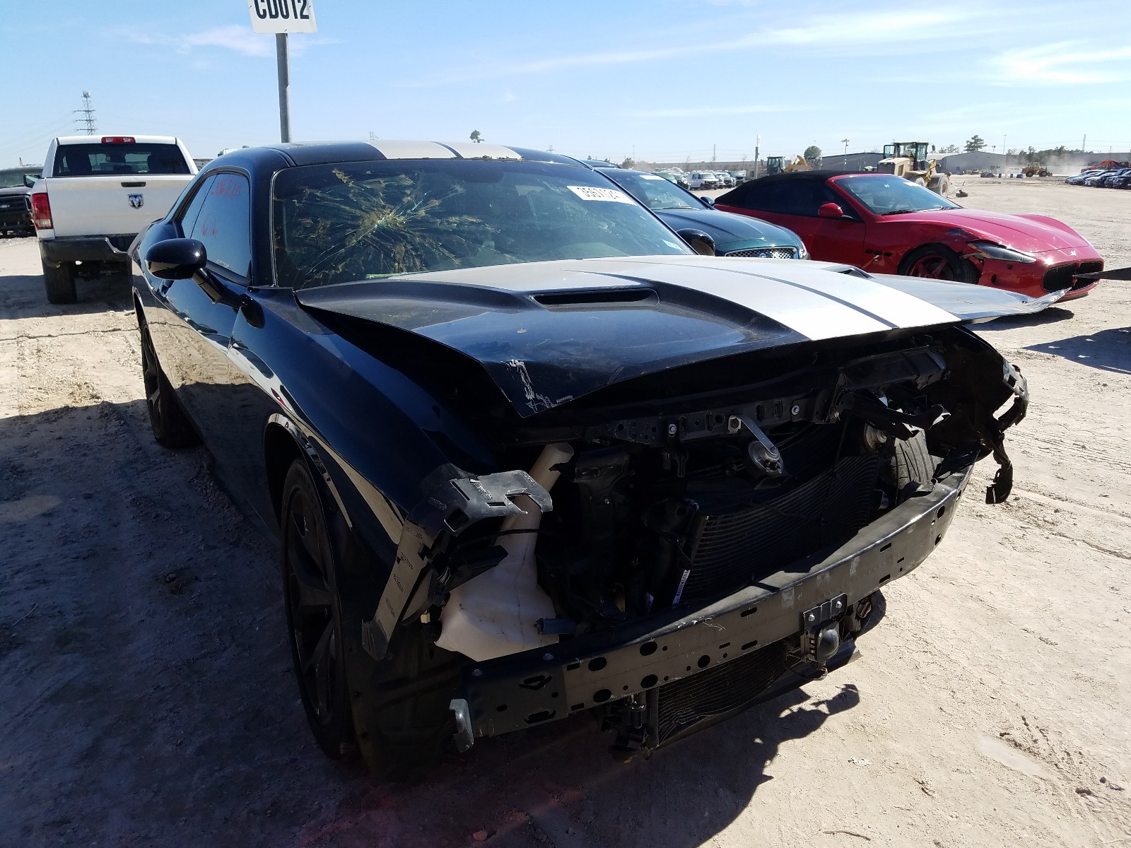 dodge challenger 2018 2c3cdzag9jh241333