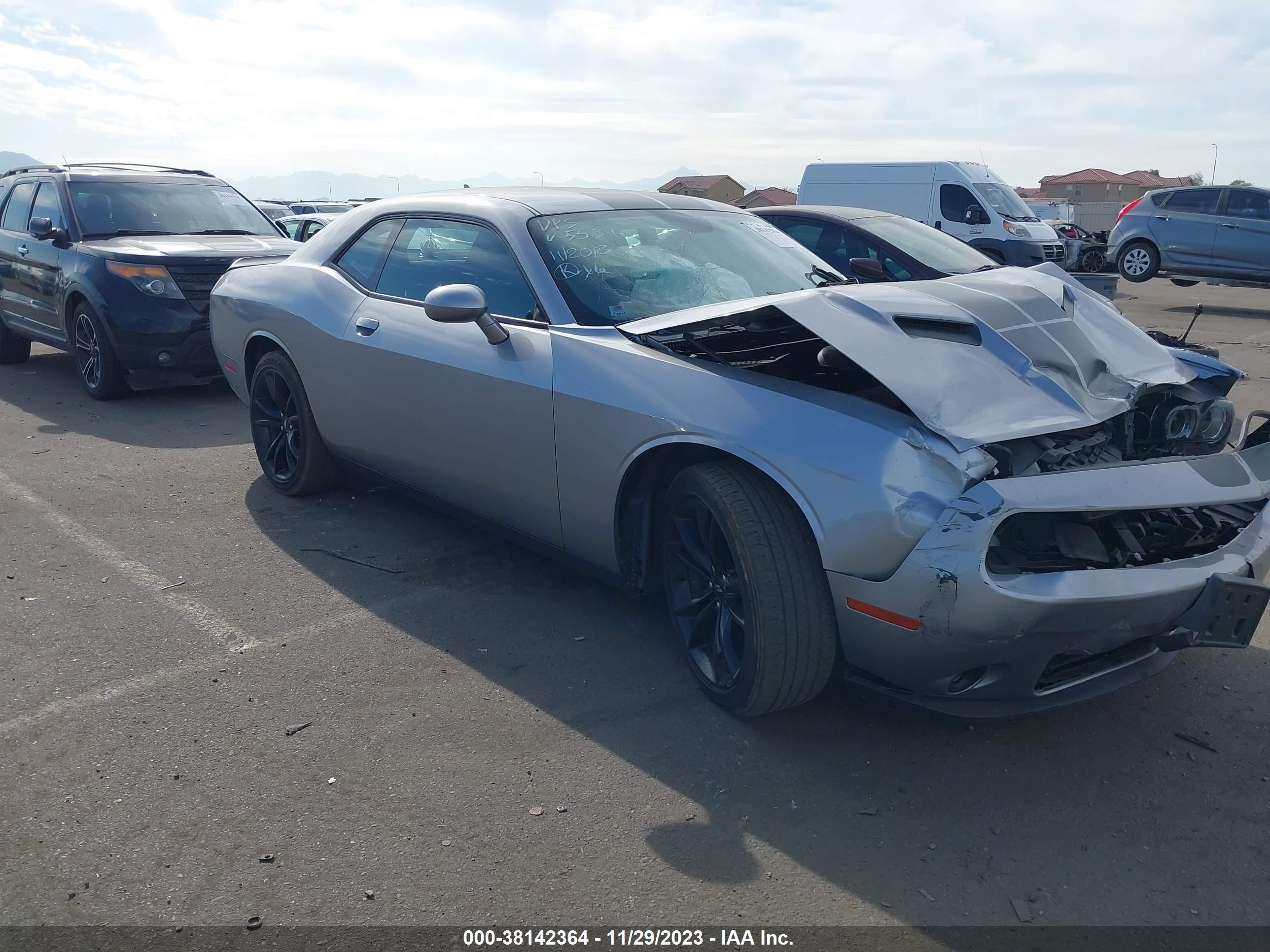 dodge challenger 2017 2c3cdzagxhh665534