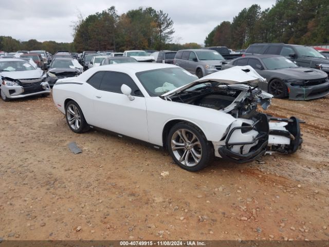 dodge challenger 2022 2c3cdzbt2nh124890