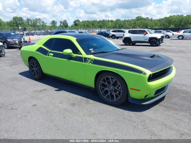 dodge challenger 2019 2c3cdzbt6kh687940