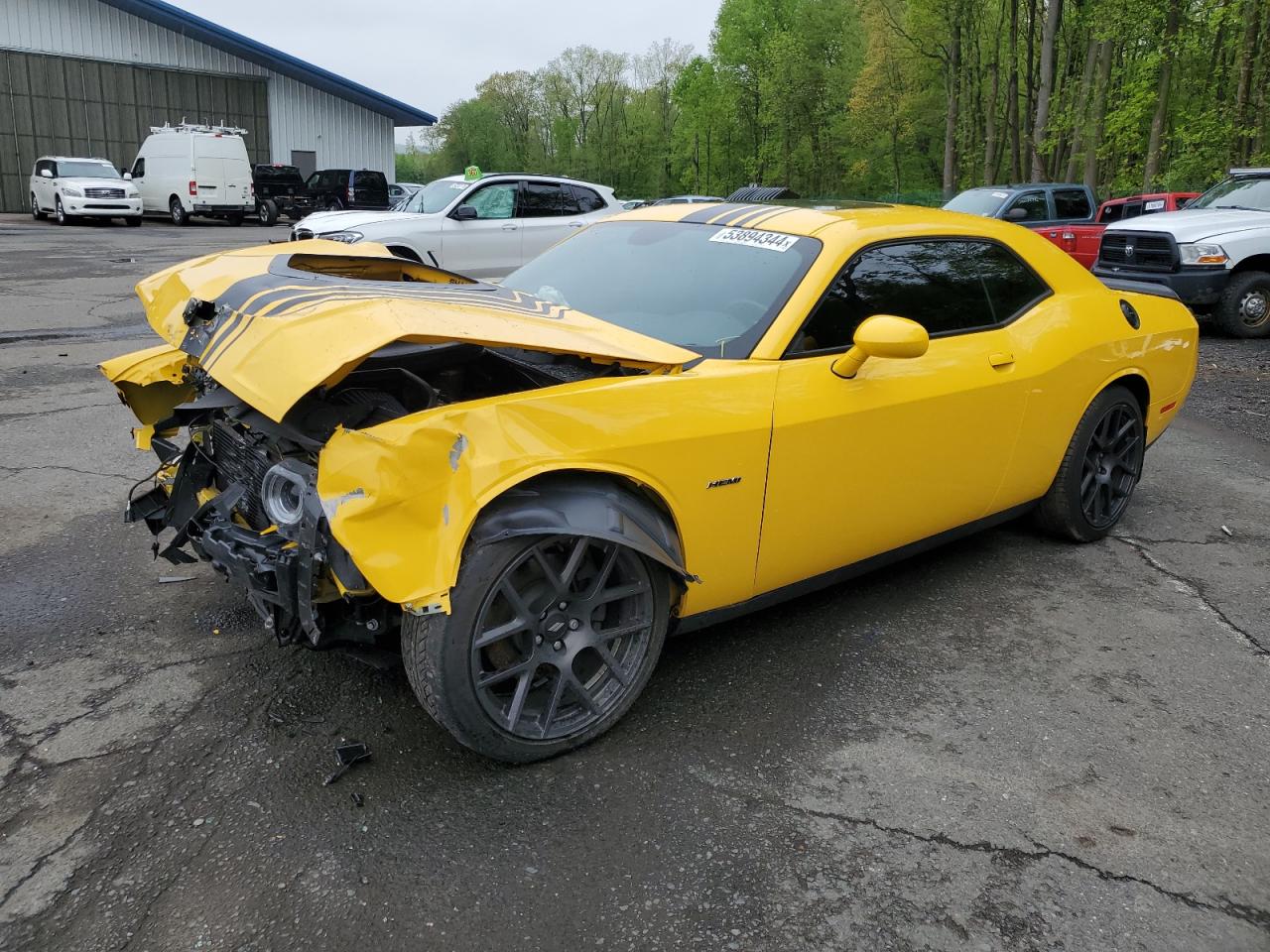 dodge challenger 2018 2c3cdzbt7jh287674