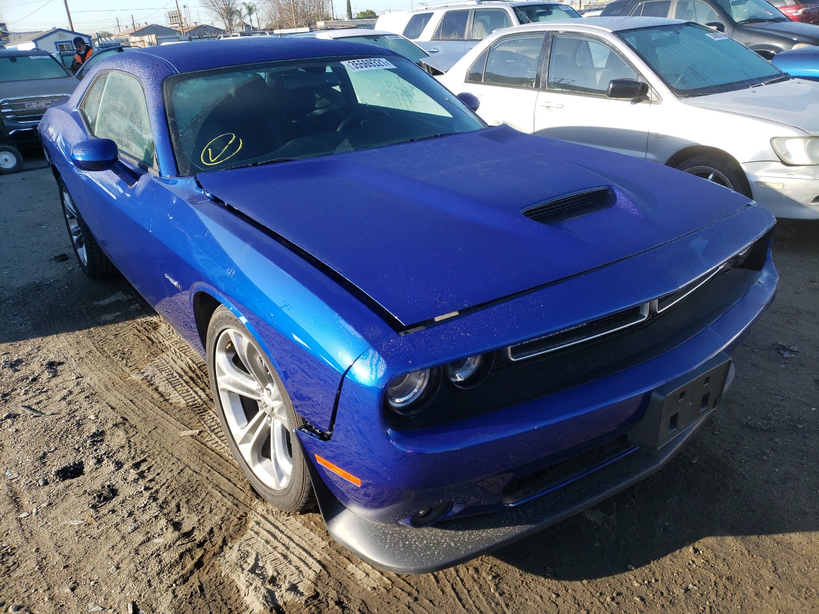 dodge challenger 2021 2c3cdzbt7mh516777