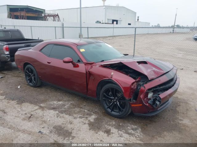 dodge challenger 2018 2c3cdzbtxjh271890