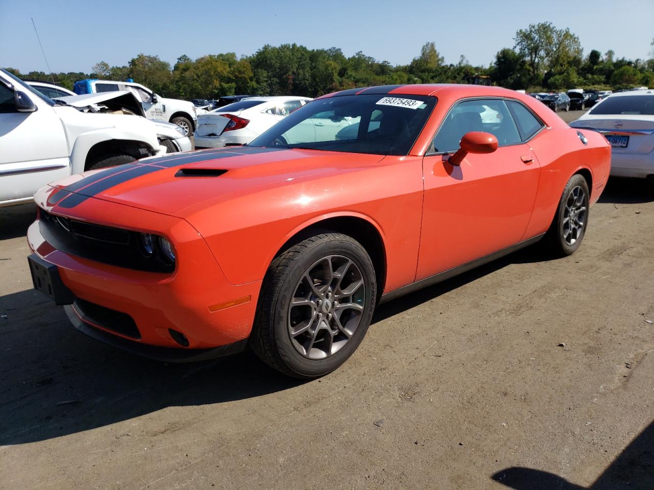 dodge challenger 2018 2c3cdzgg4jh235074