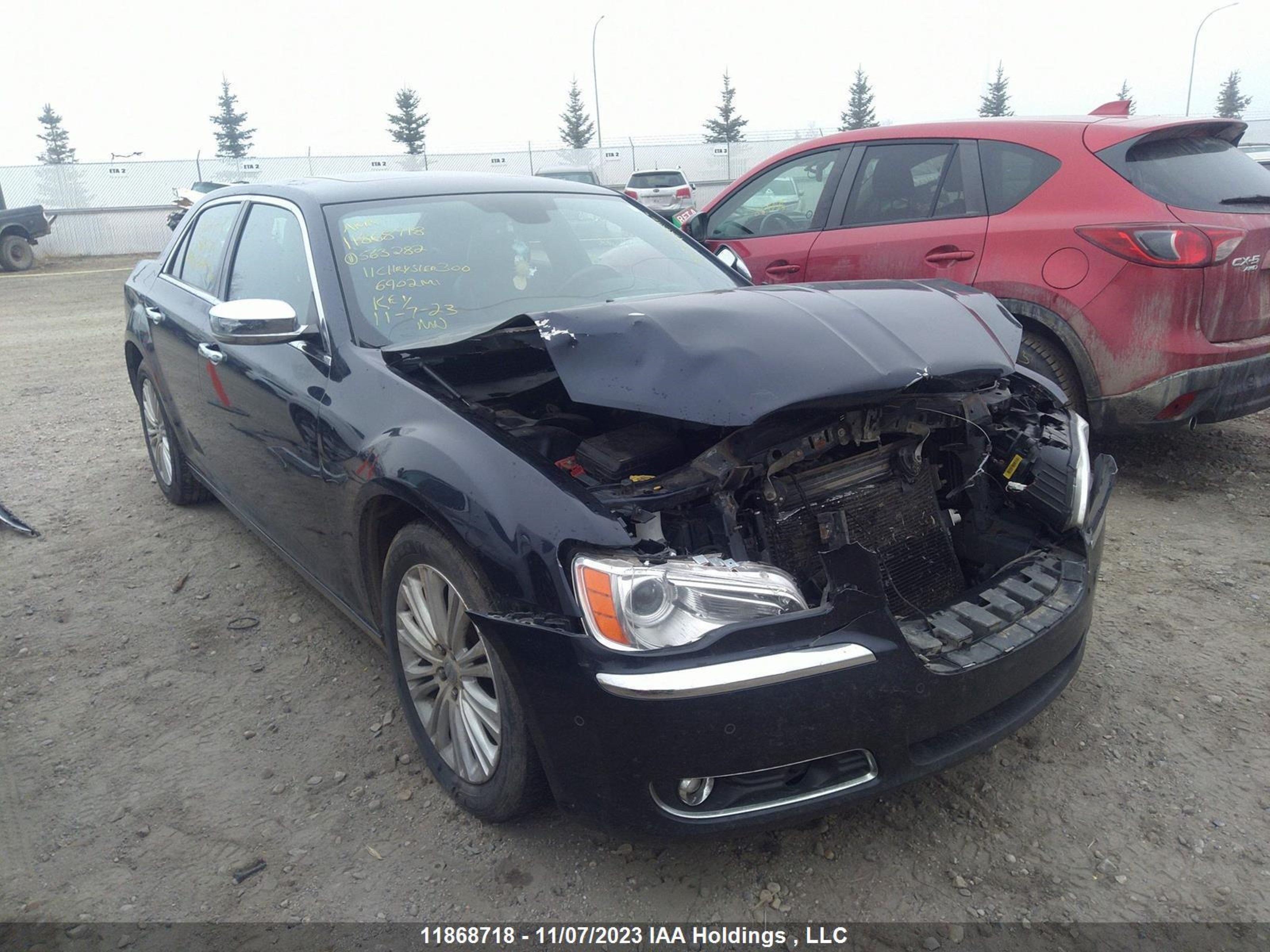 chrysler 300 2011 2c3ck6ct6bh563282