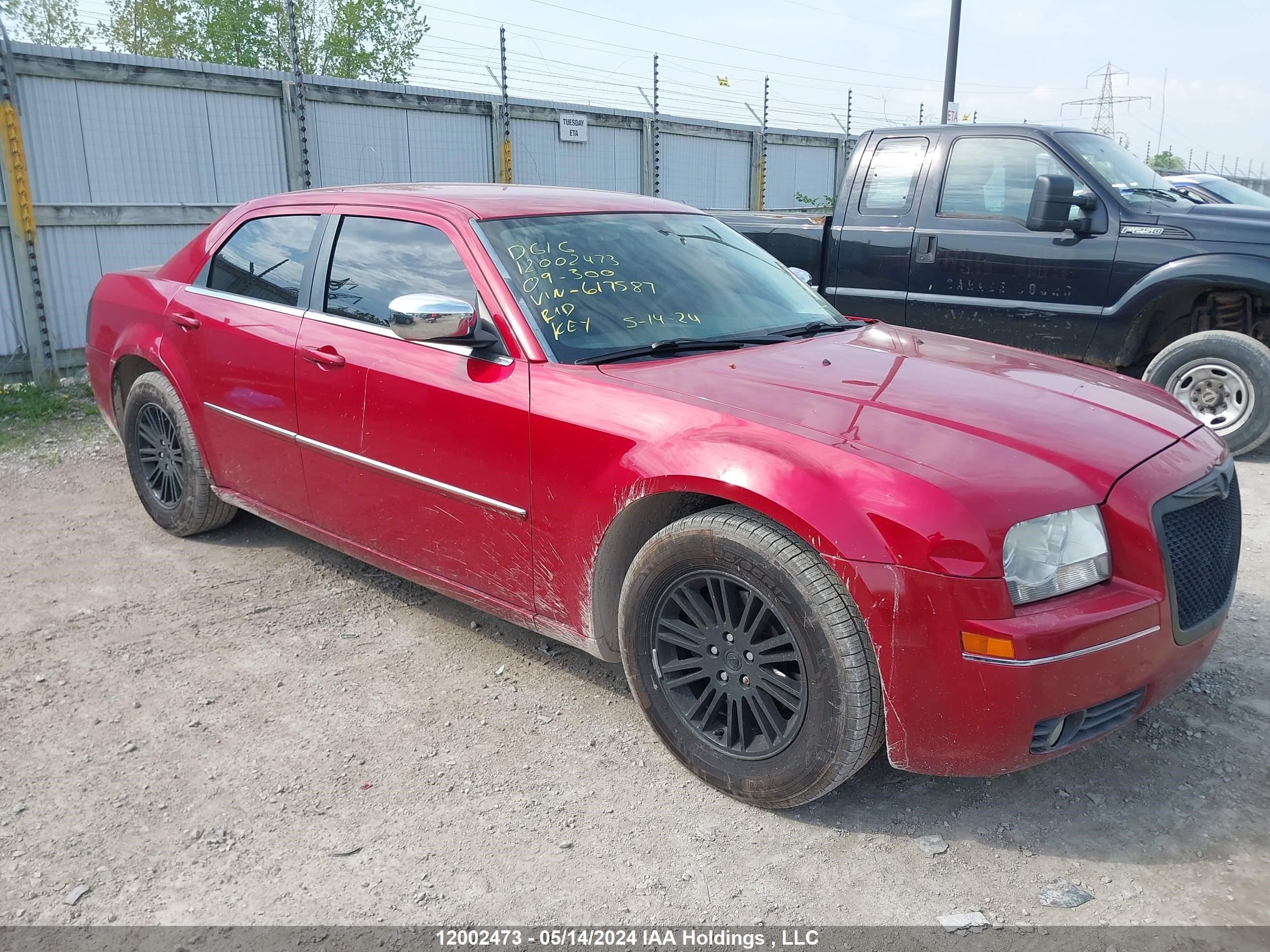 chrysler 300 2009 2c3ka53v89h617587