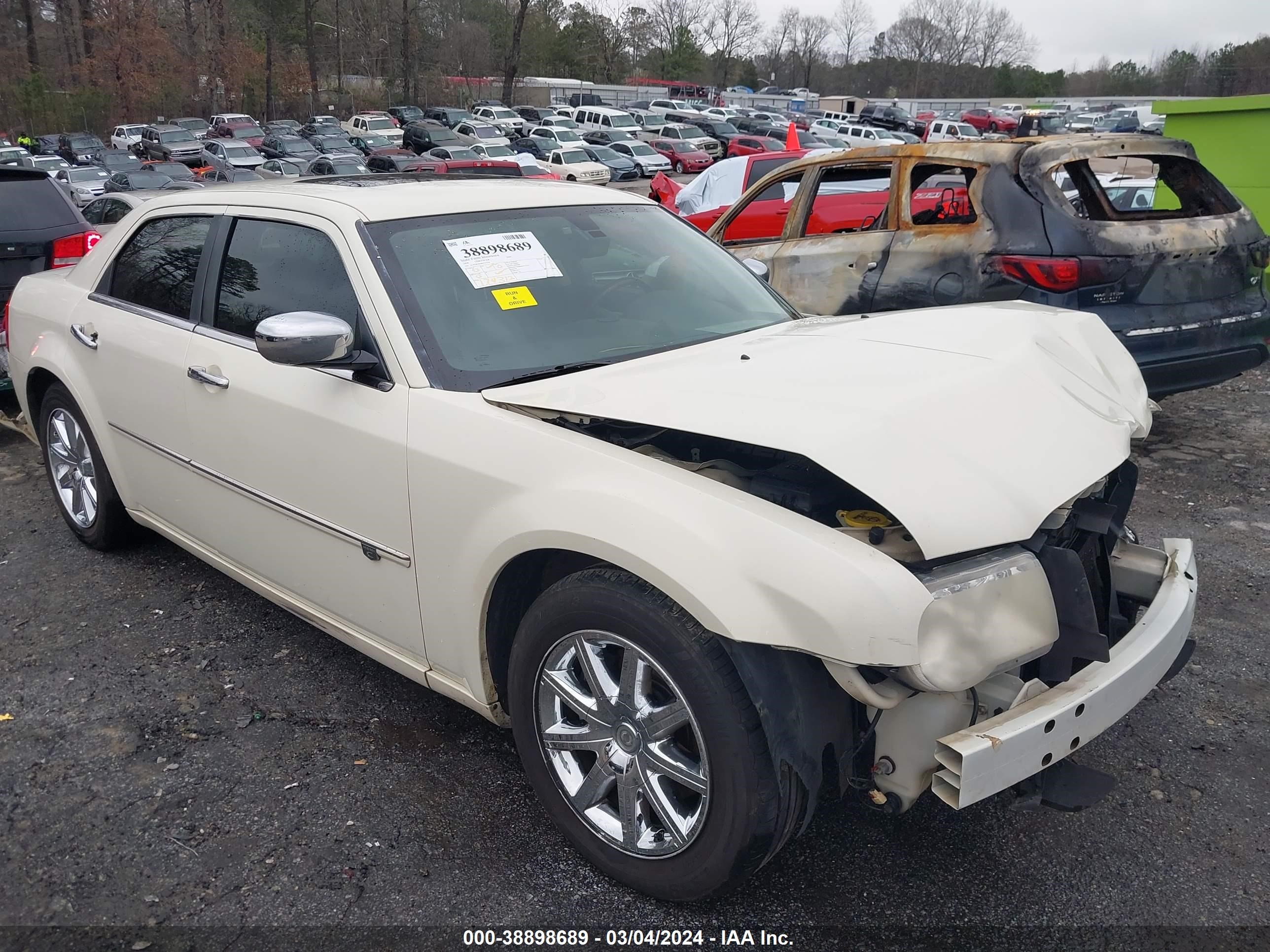 chrysler 300c 2008 2c3ka63h68h127258