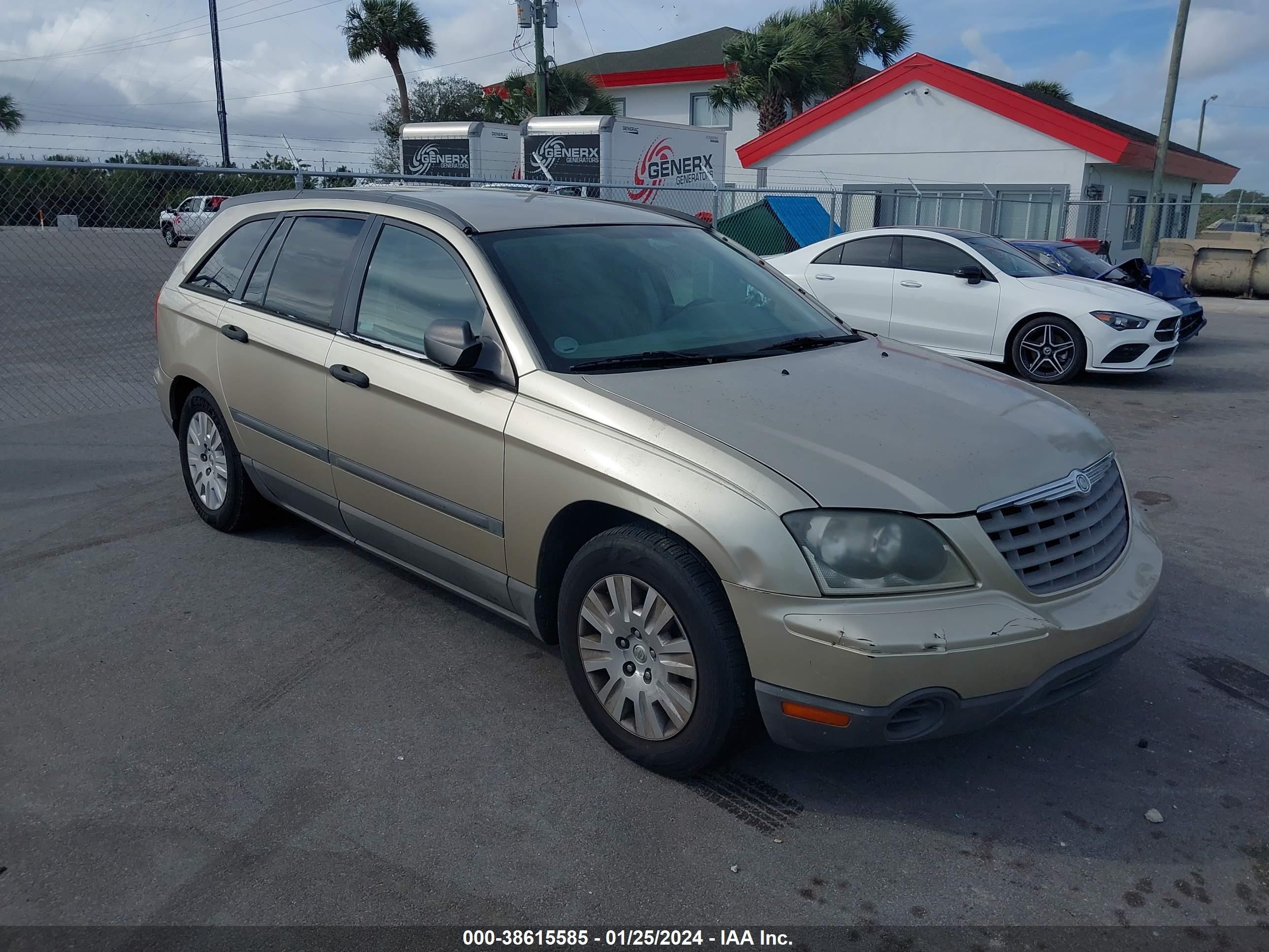 chrysler pacifica 2005 2c4gm48l95r367128