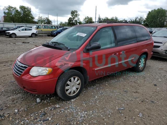 chrysler town and c 2005 2c4gp54l65r196728