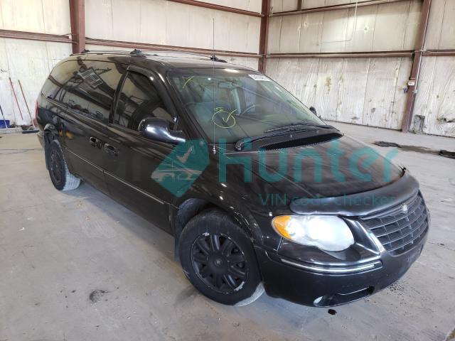 chrysler town and c 2005 2c4gp64l45r245169