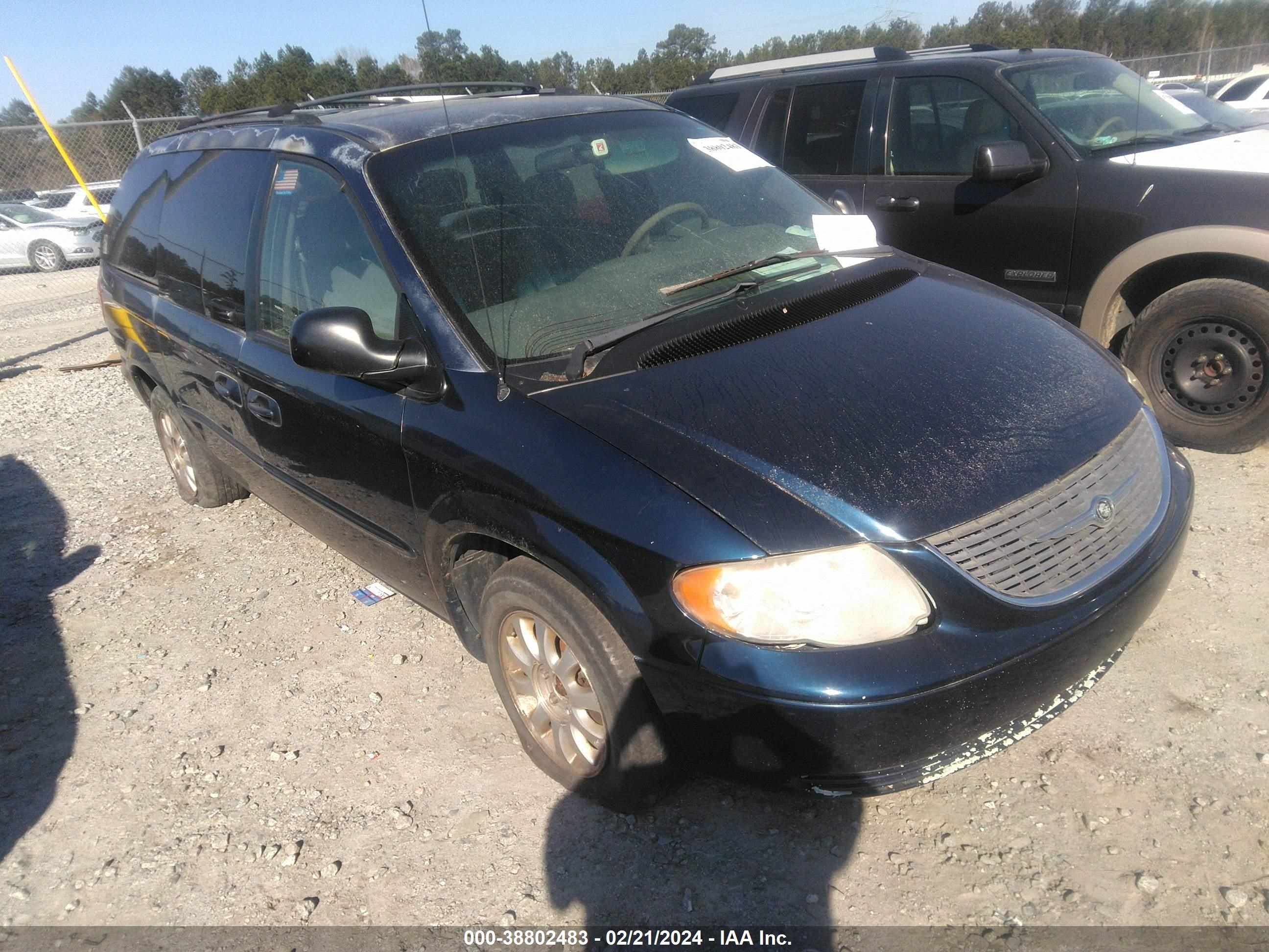 chrysler town & country 2002 2c4gp74lx2r505463