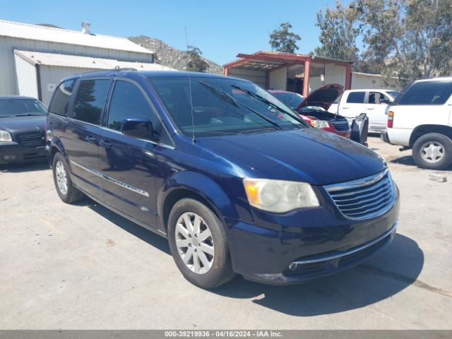 chrysler town & country 2012 2c4rc1bg1cr252137