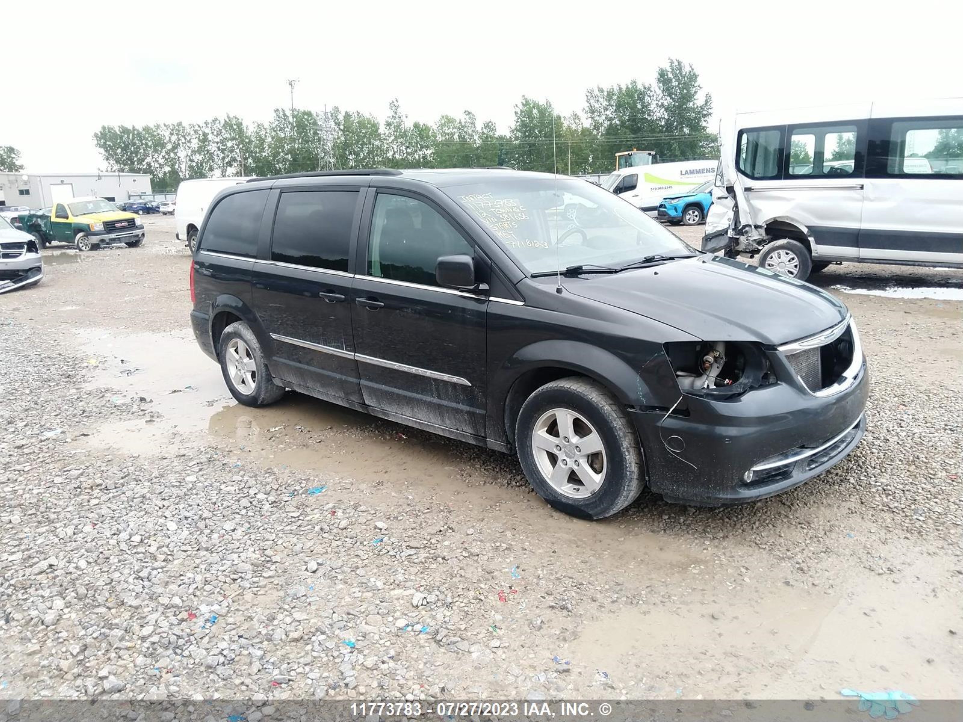 chrysler town & country 2012 2c4rc1bg1cr381656