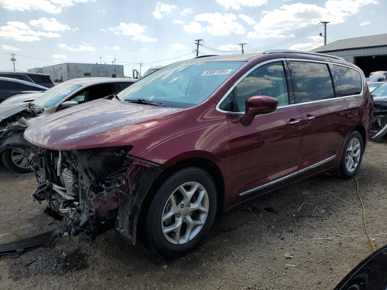 chrysler pacifica 2018 2c4rc1bg1jr122808