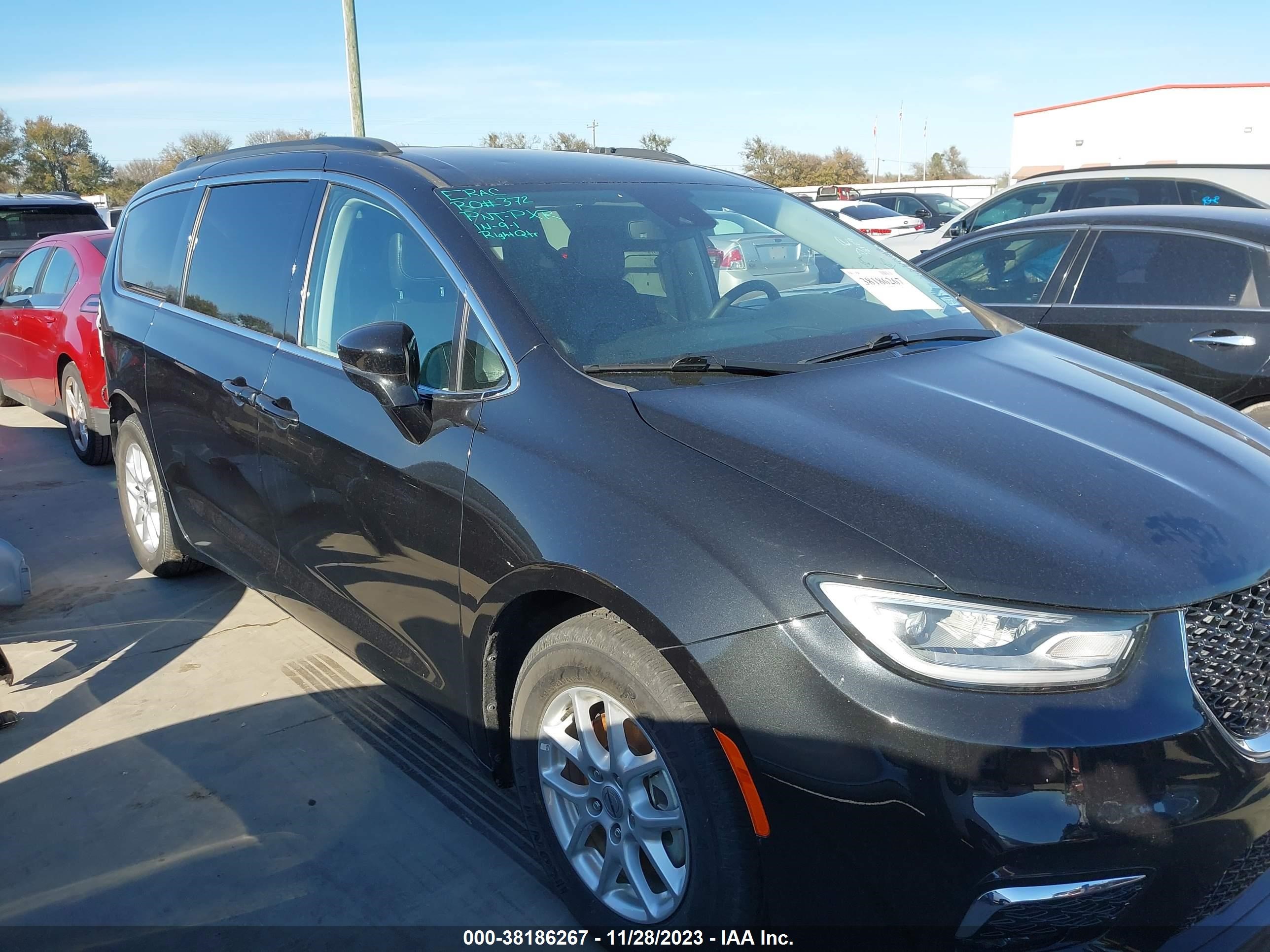 chrysler pacifica 2022 2c4rc1bg1nr126105