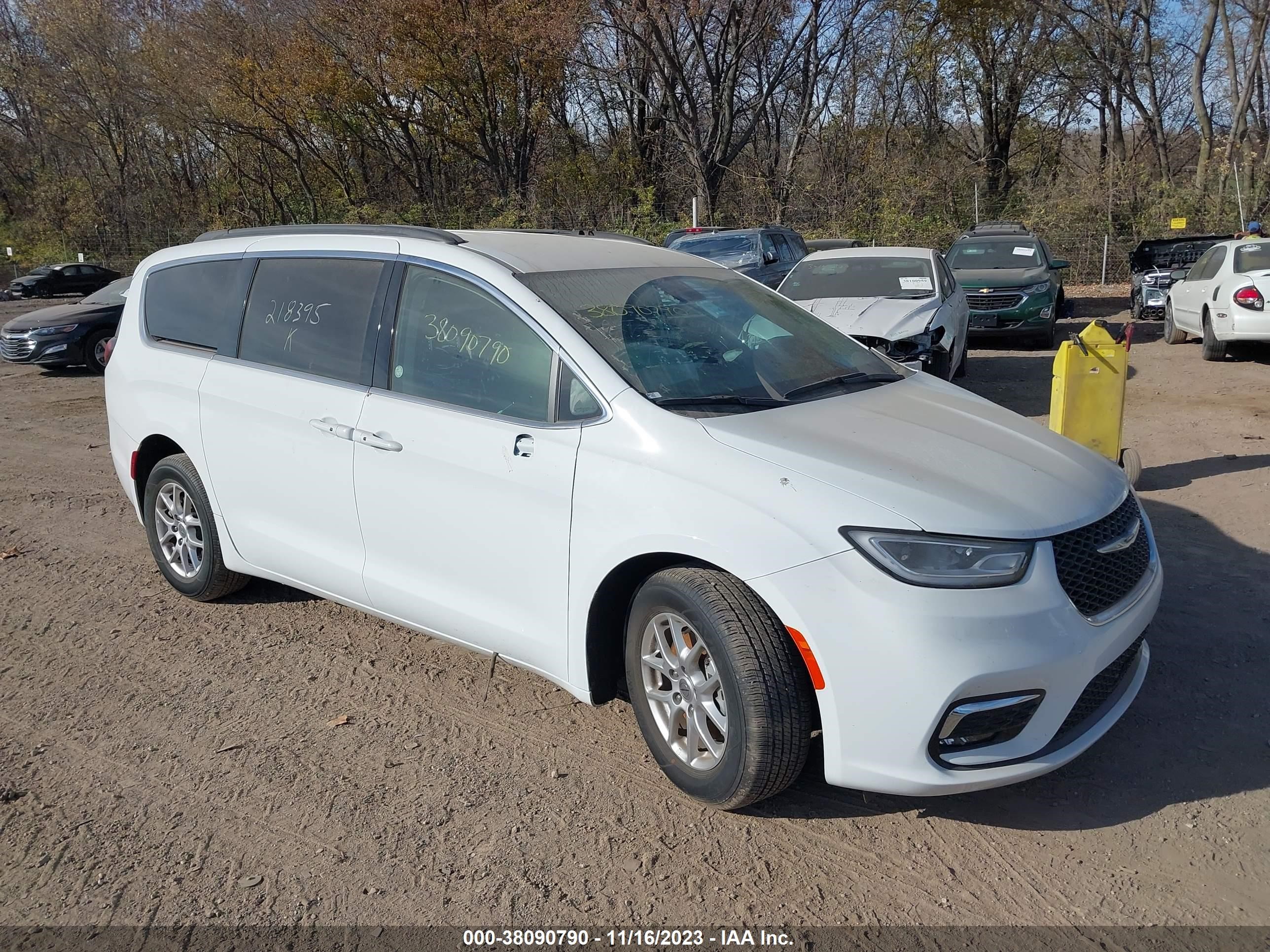 chrysler pacifica 2022 2c4rc1bg3nr218395