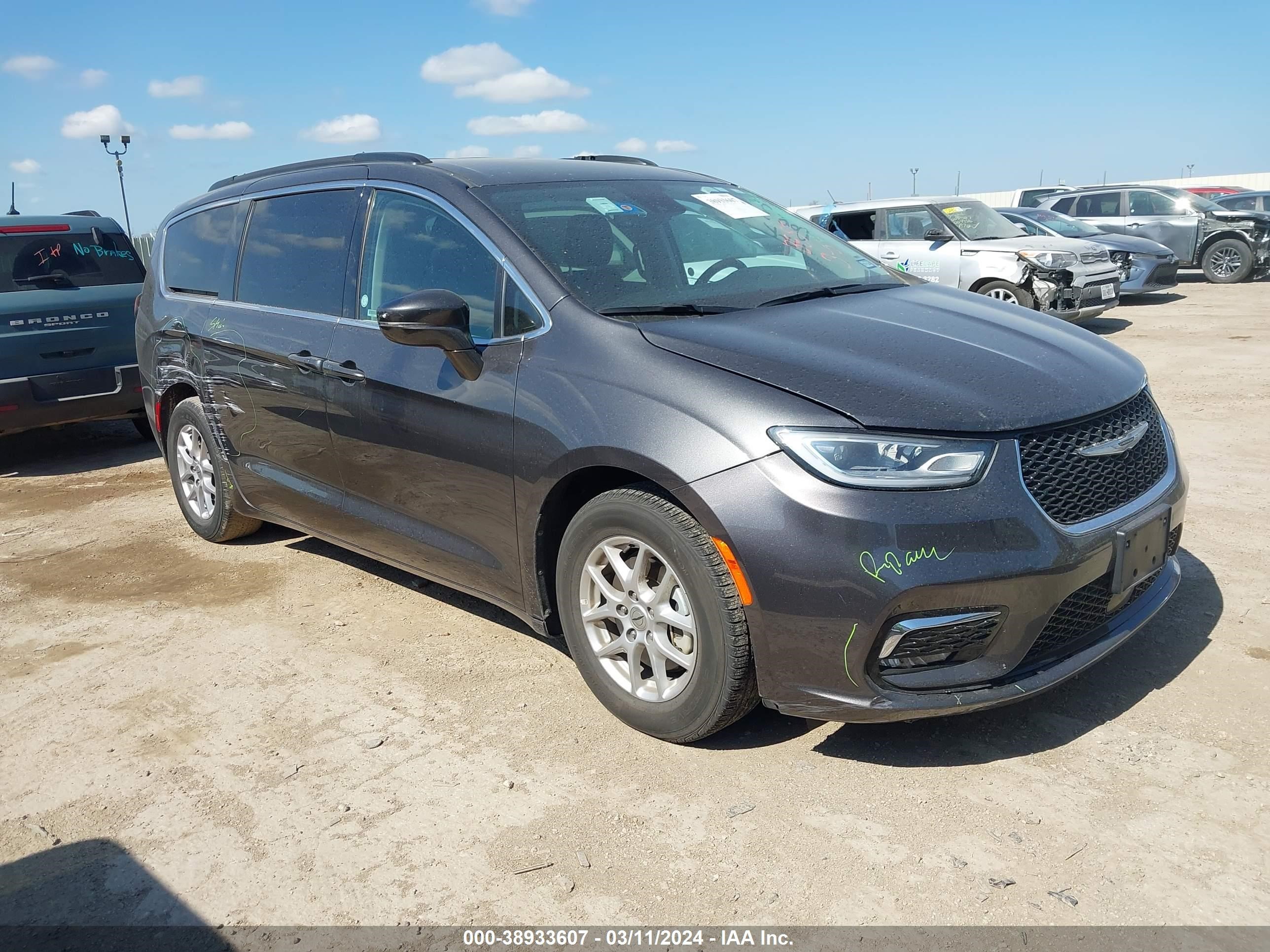 chrysler pacifica 2022 2c4rc1bg4nr188095