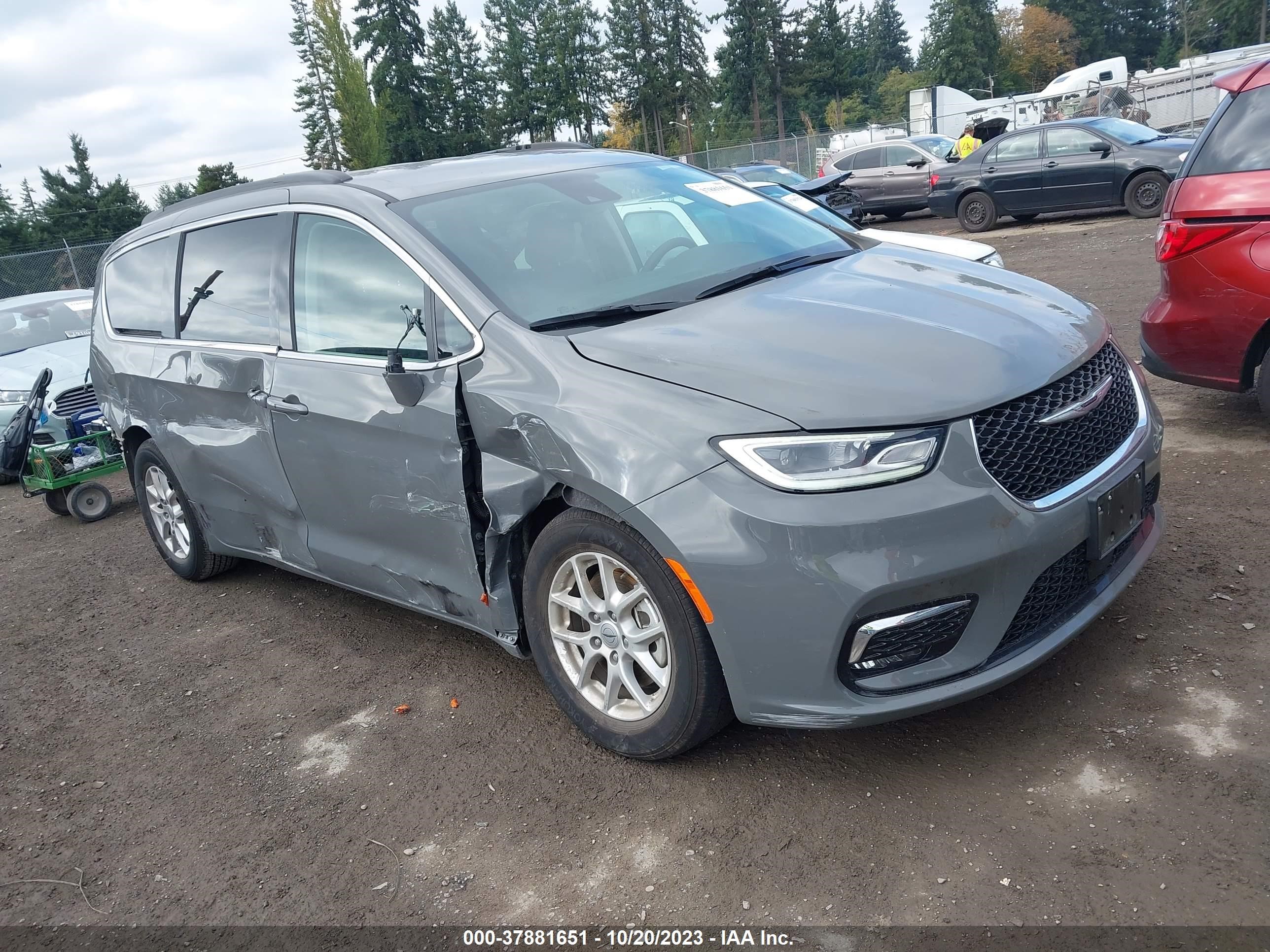 chrysler pacifica 2022 2c4rc1bg5nr141514