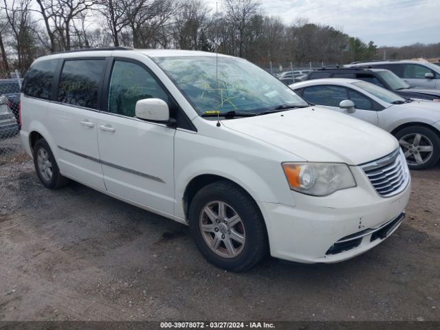 chrysler town & country 2012 2c4rc1bg6cr228058