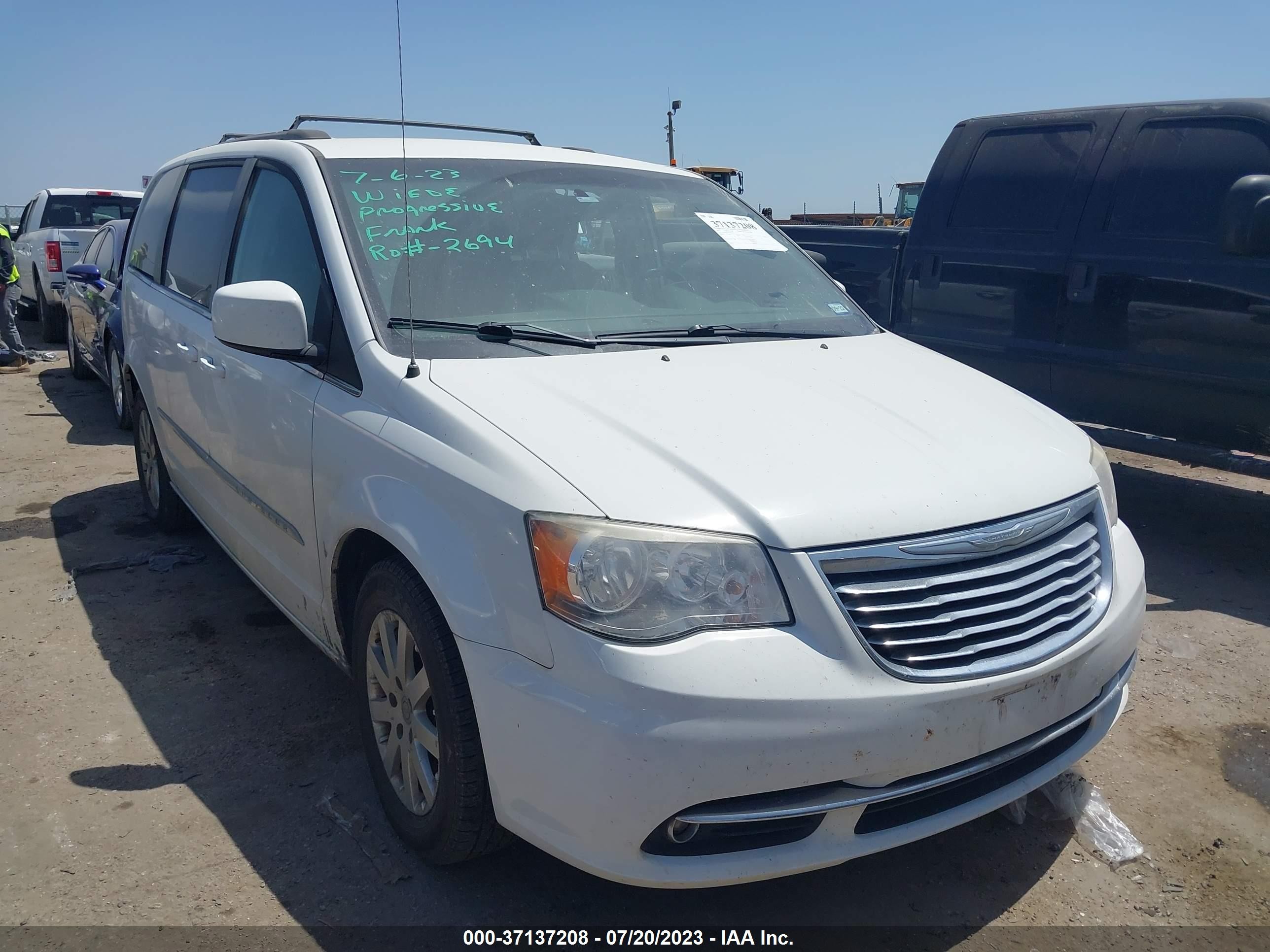 chrysler town & country 2014 2c4rc1bg7er440633