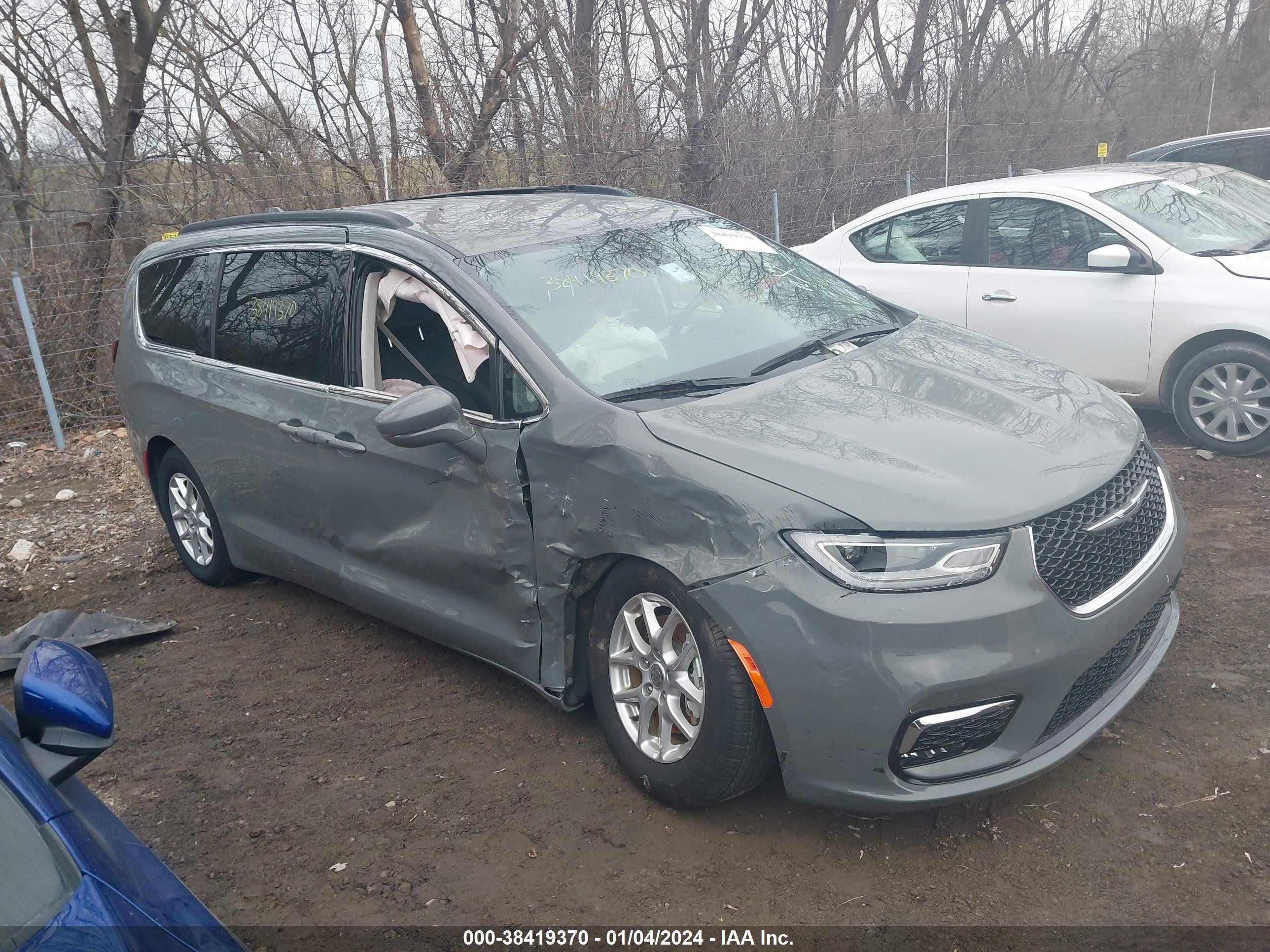 chrysler pacifica 2022 2c4rc1bg7nr194604