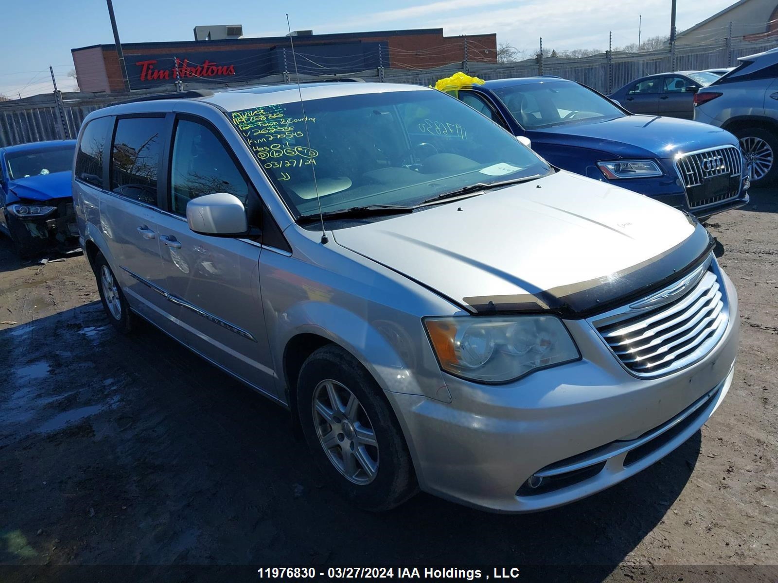 chrysler town & country 2012 2c4rc1bgxcr262536