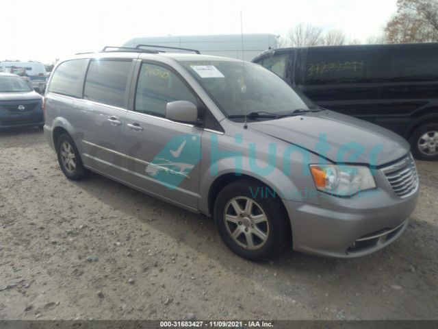 chrysler town & country 2013 2c4rc1bgxdr584935