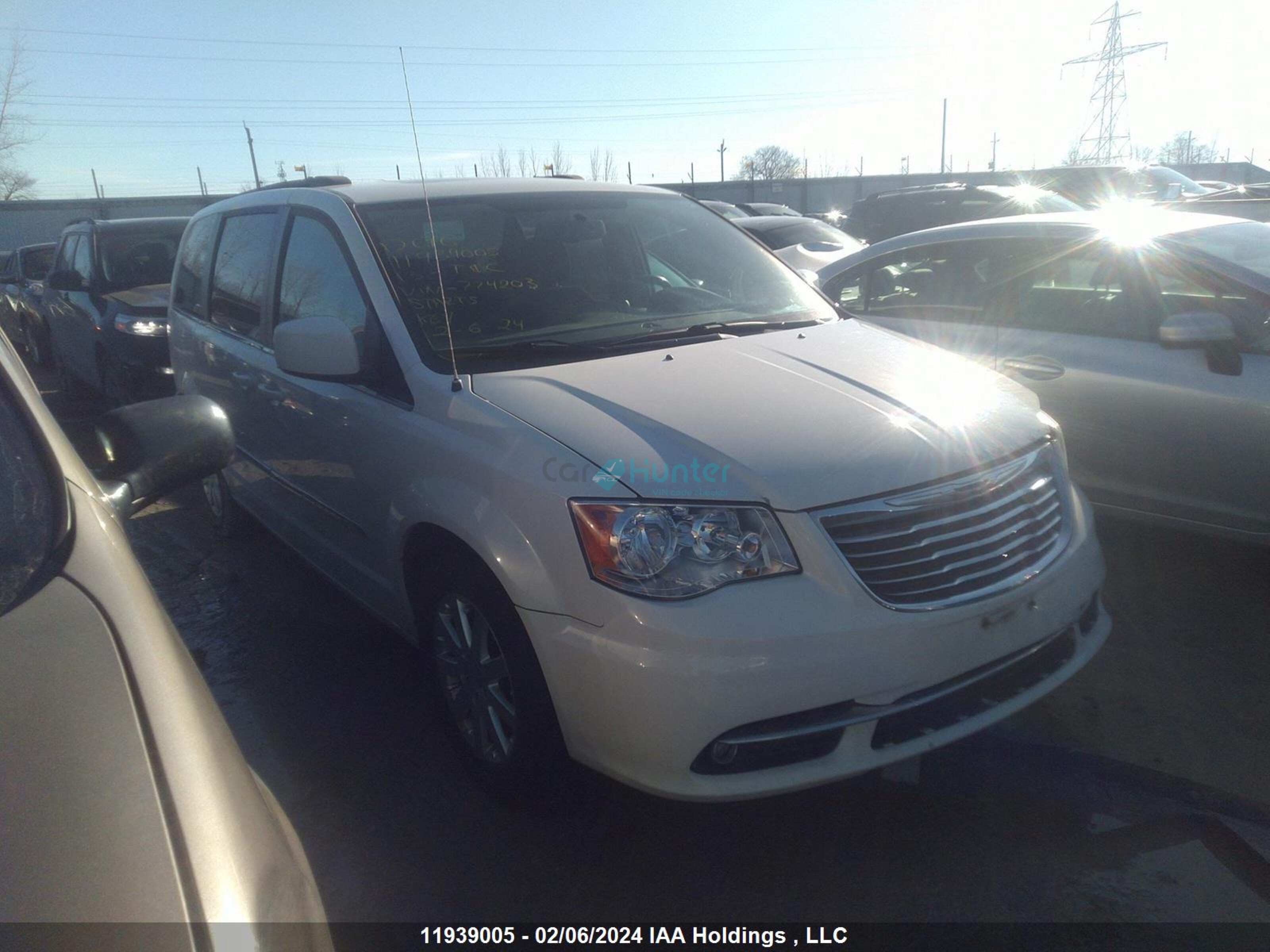 chrysler town & country 2013 2c4rc1bgxdr774203