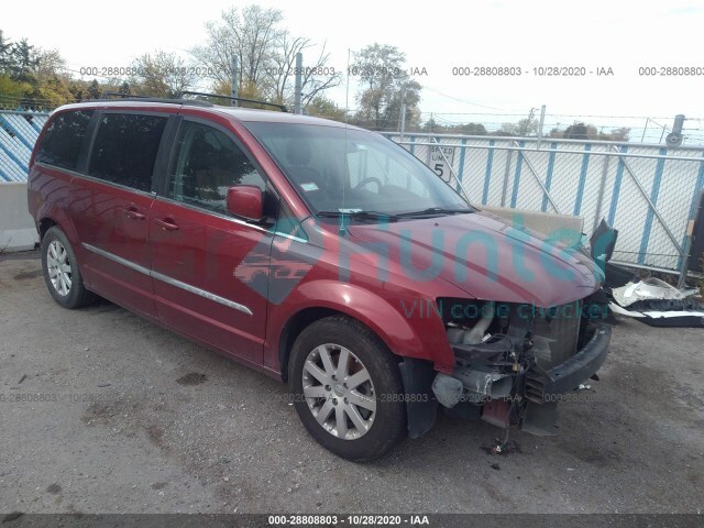 chrysler town & country 2014 2c4rc1bgxer217289