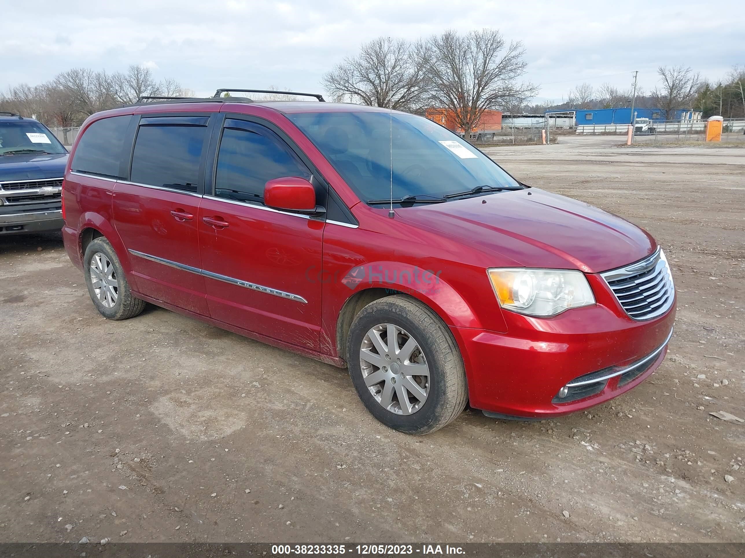 chrysler town & country 2014 2c4rc1bgxer393937