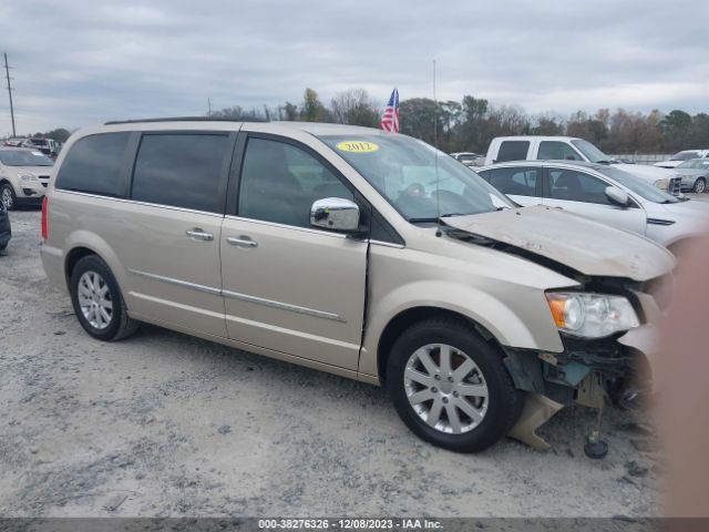 chrysler town country 2012 2c4rc1cg0cr412331