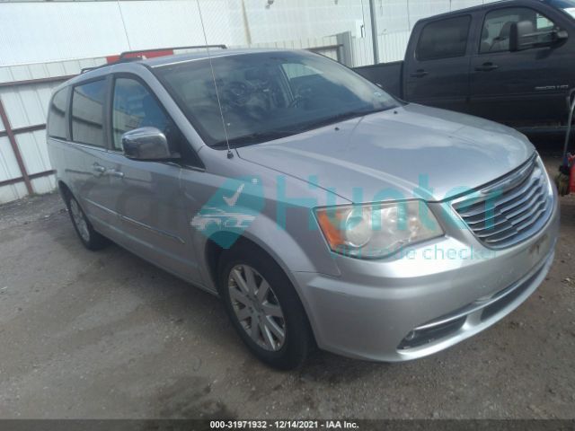 chrysler town & country 2012 2c4rc1cgxcr124798