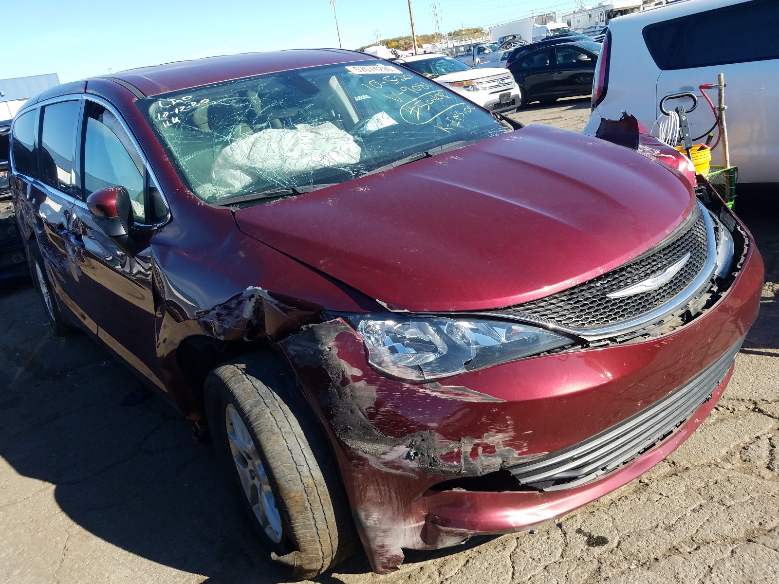 chrysler pacifica t 2017 2c4rc1dg9hr509081