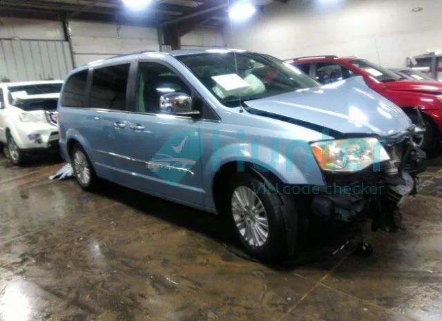 chrysler town & country 2013 2c4rc1gg1dr535079