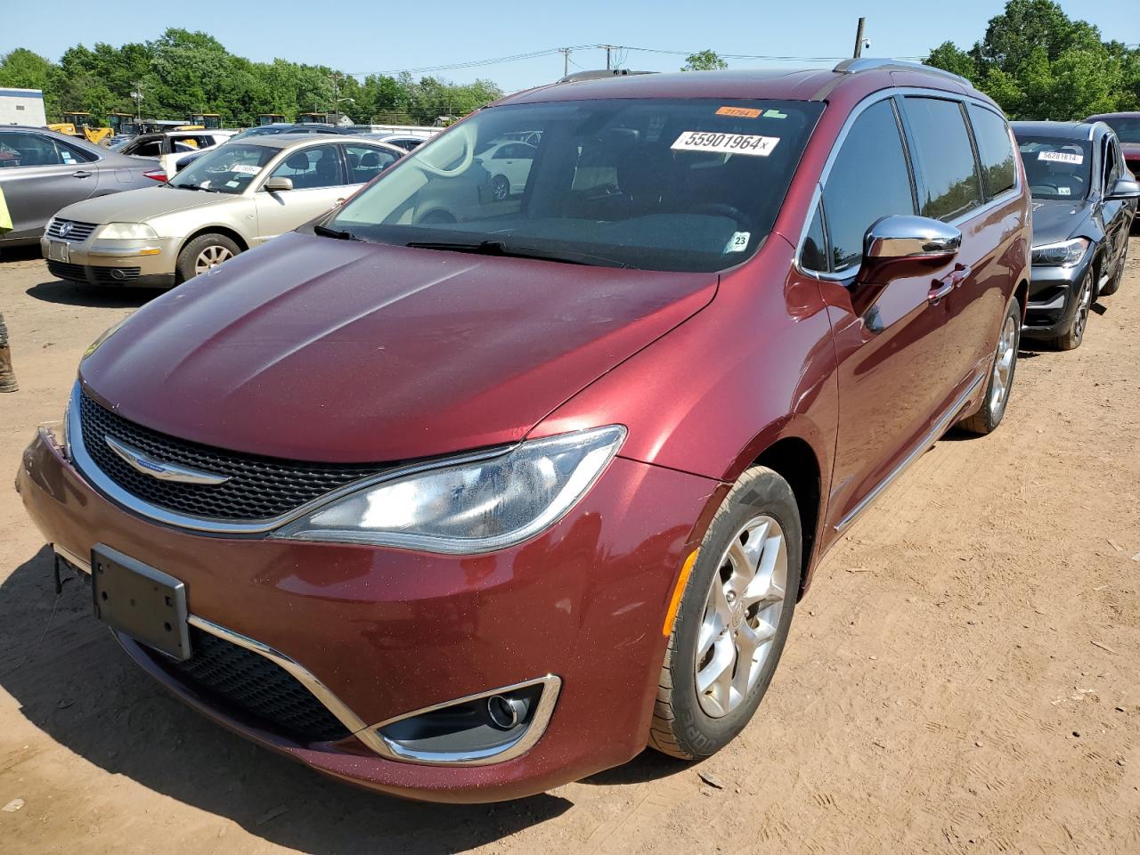 chrysler pacifica 2018 2c4rc1gg8jr251606