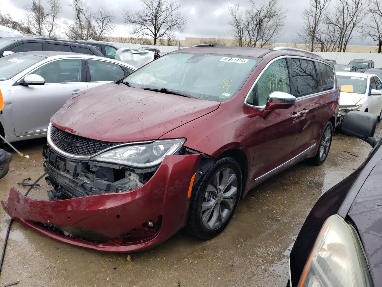 chrysler pacifica 2019 2c4rc1gg8kr714085