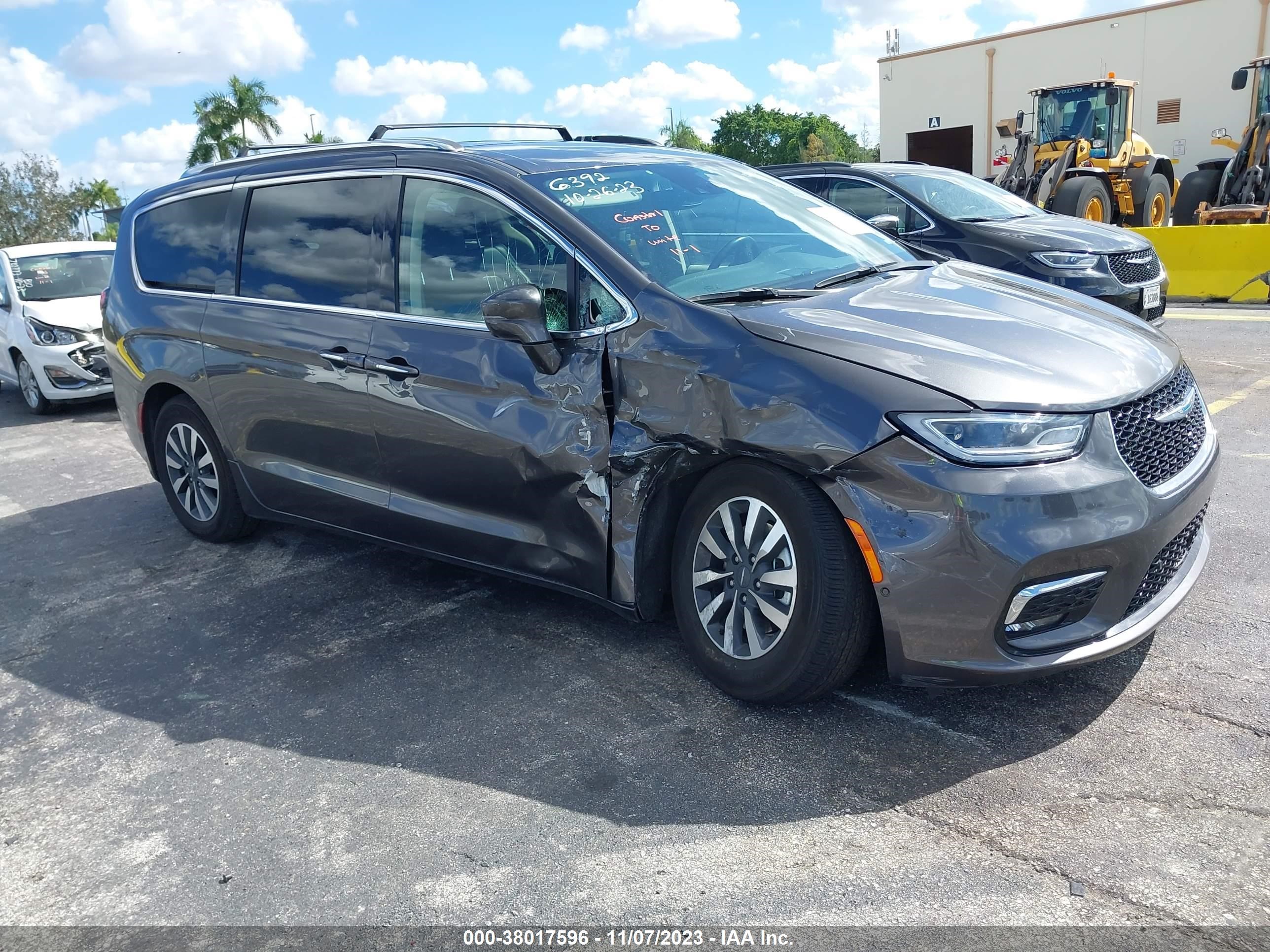 chrysler pacifica 2021 2c4rc1l75mr596392