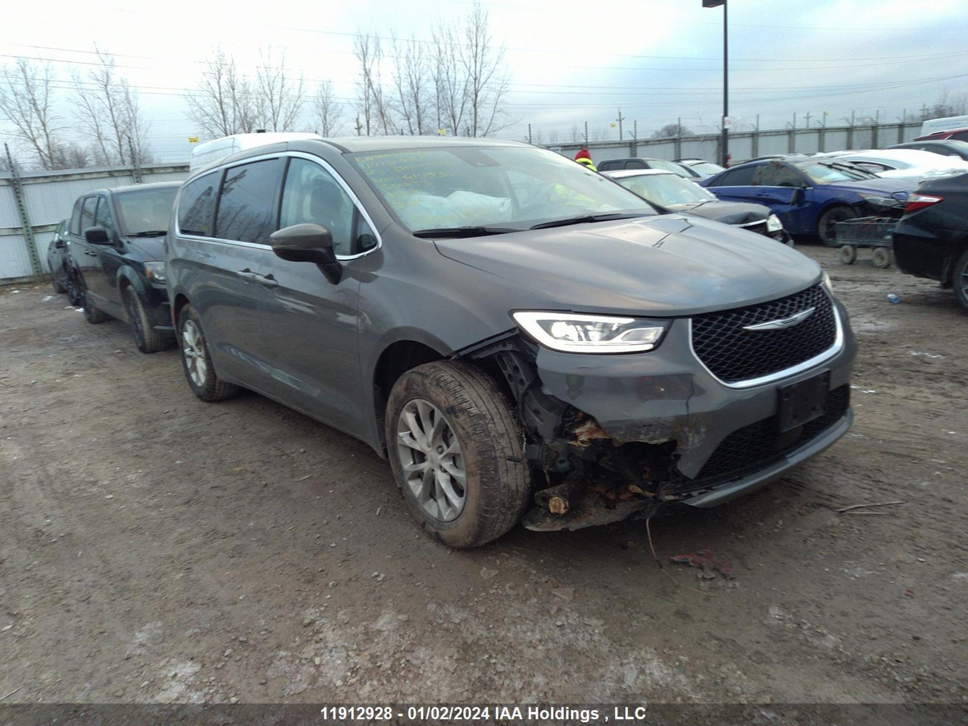 chrysler pacifica 2023 2c4rc3bg9pr614930