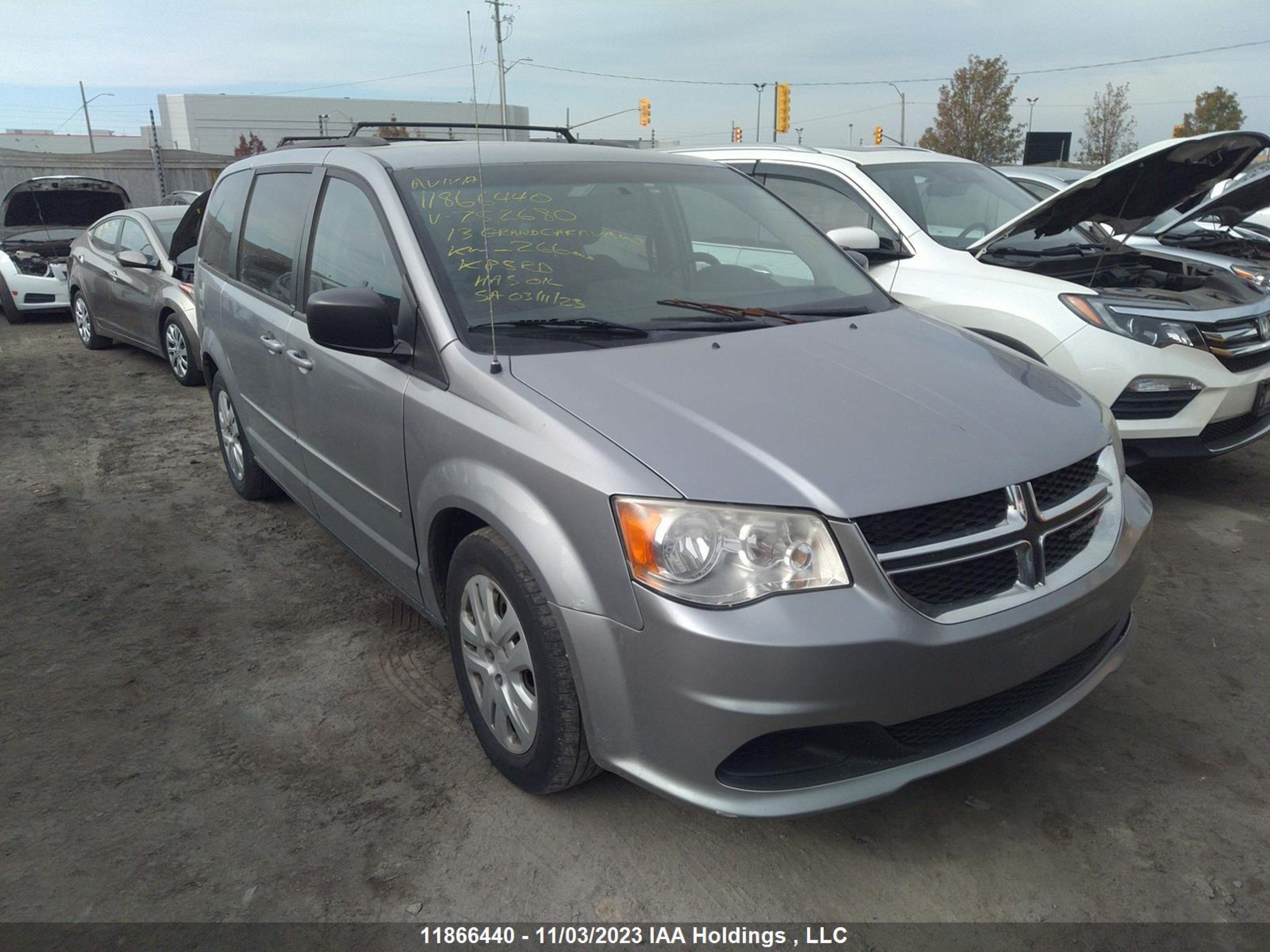 dodge caravan 2013 2c4rdgbg0dr752680