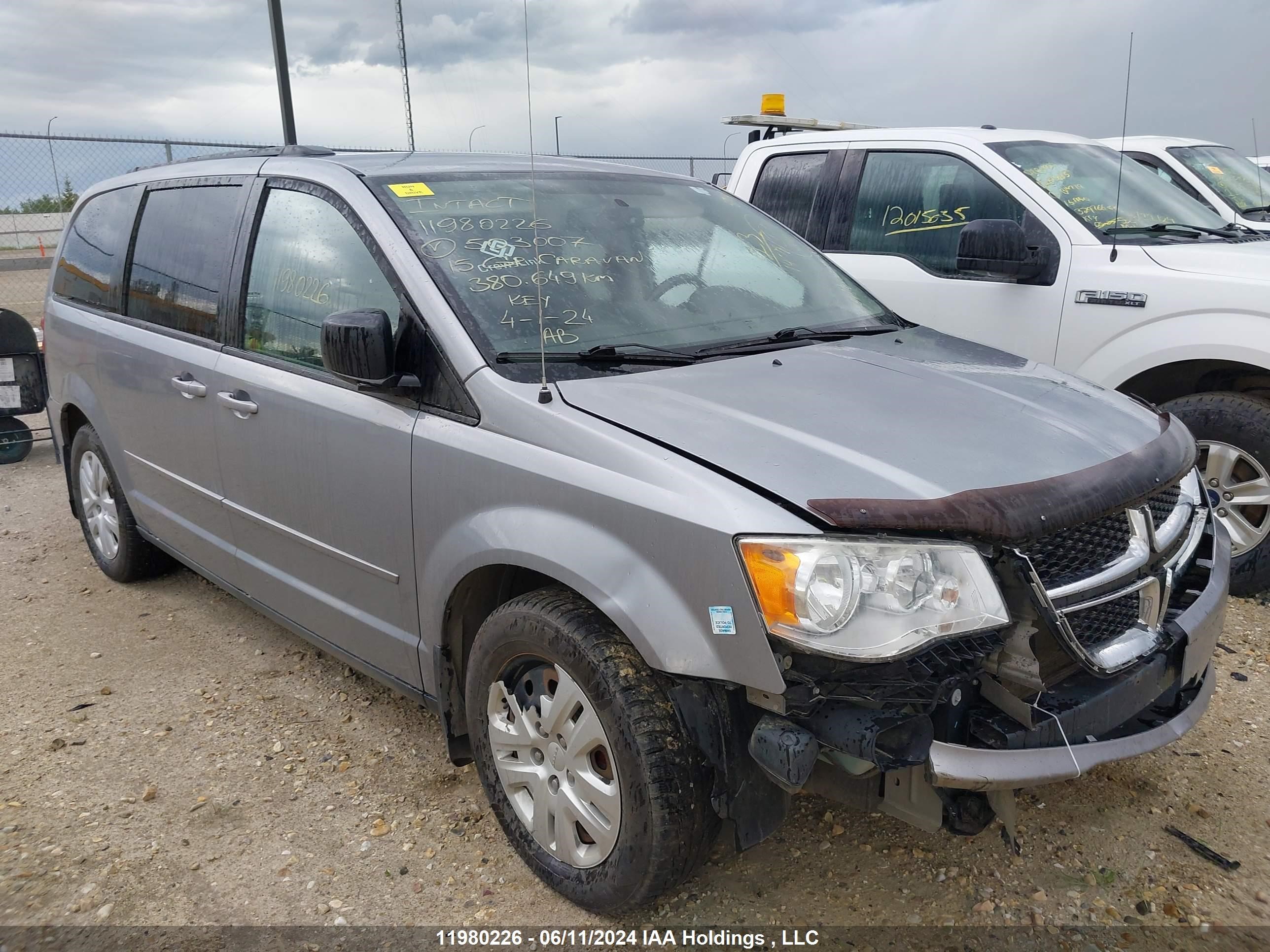 dodge caravan 2015 2c4rdgbg0fr503007