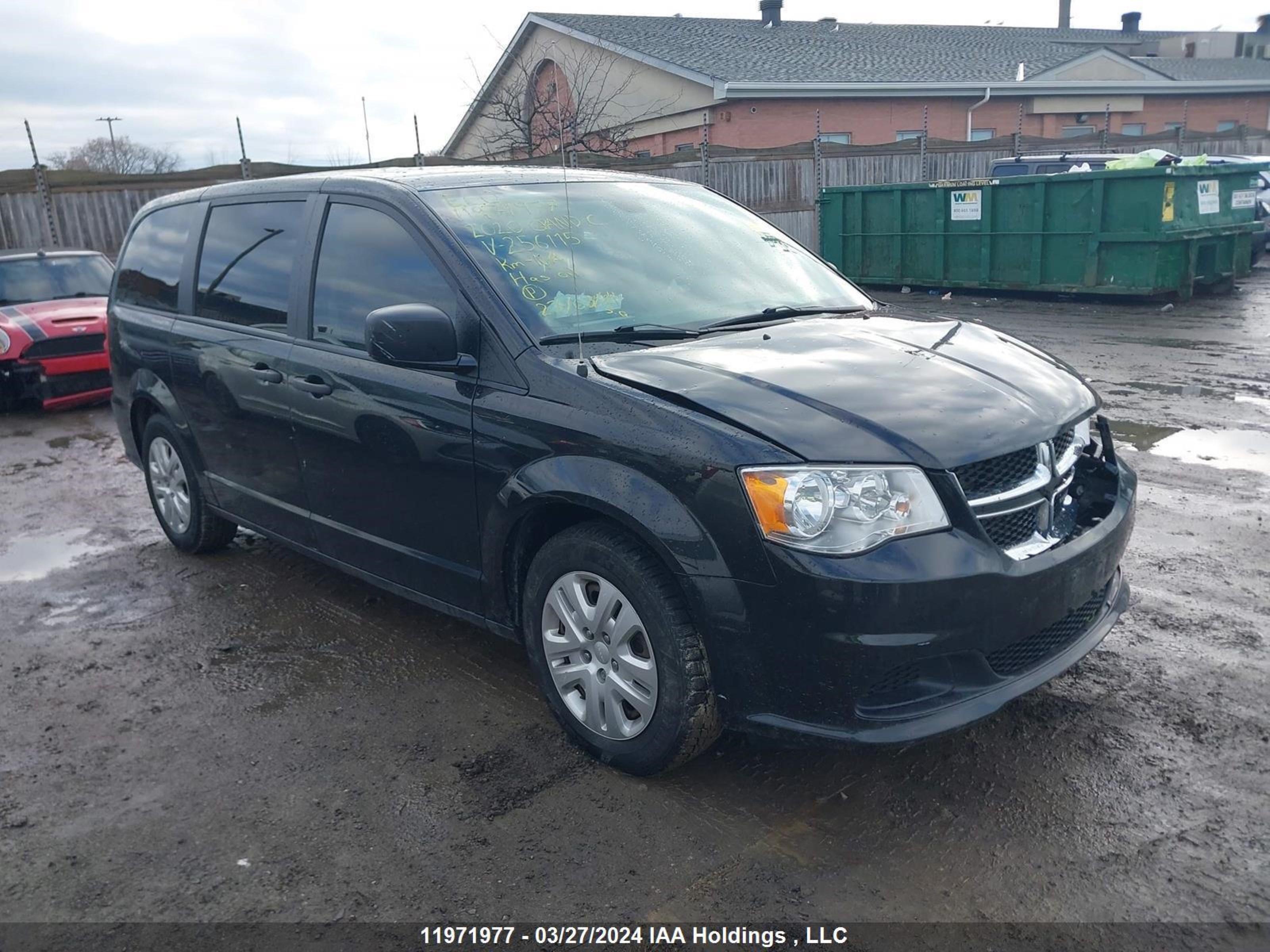 dodge caravan 2020 2c4rdgbg0lr256115