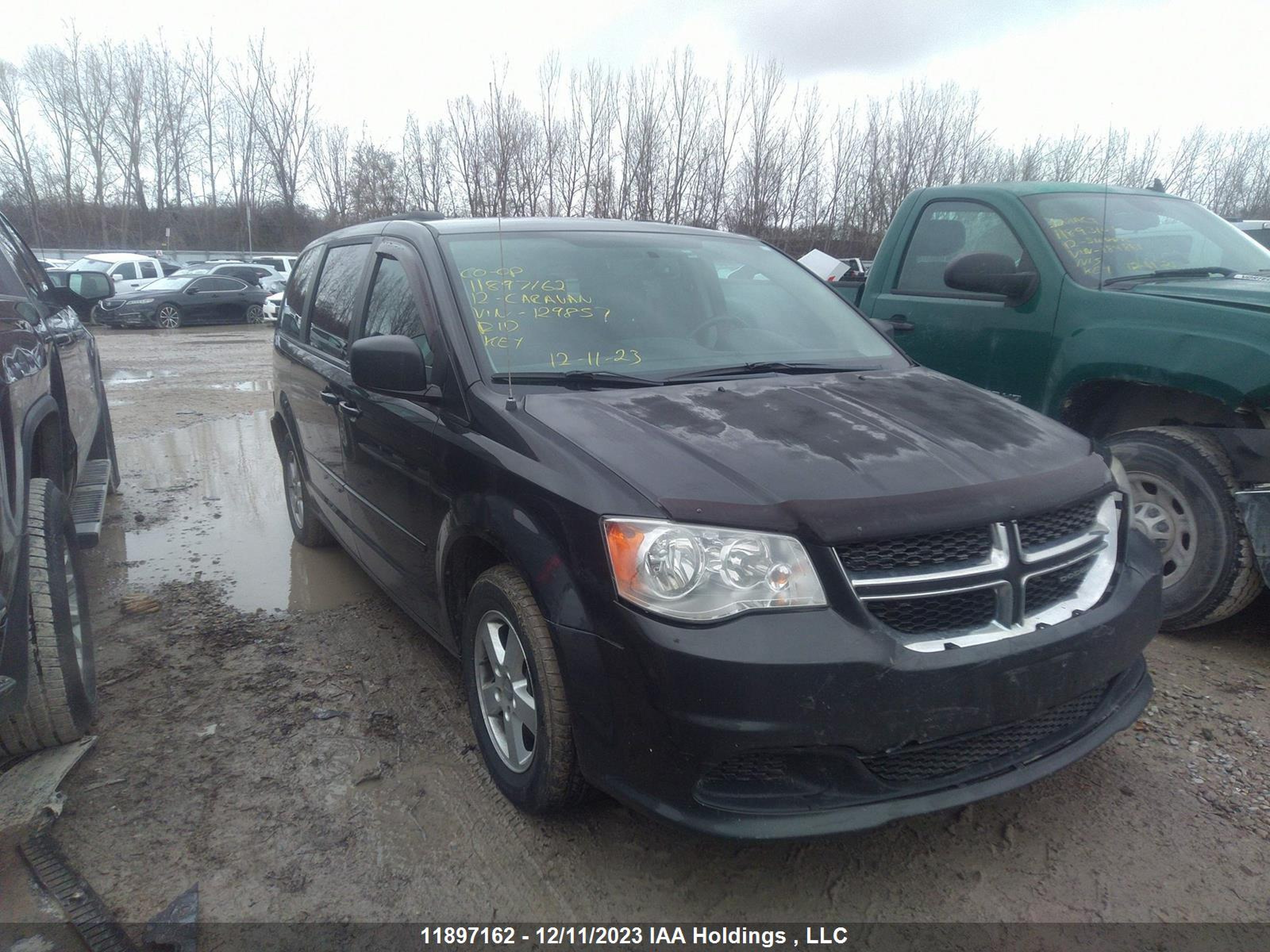 dodge caravan 2012 2c4rdgbg1cr129857