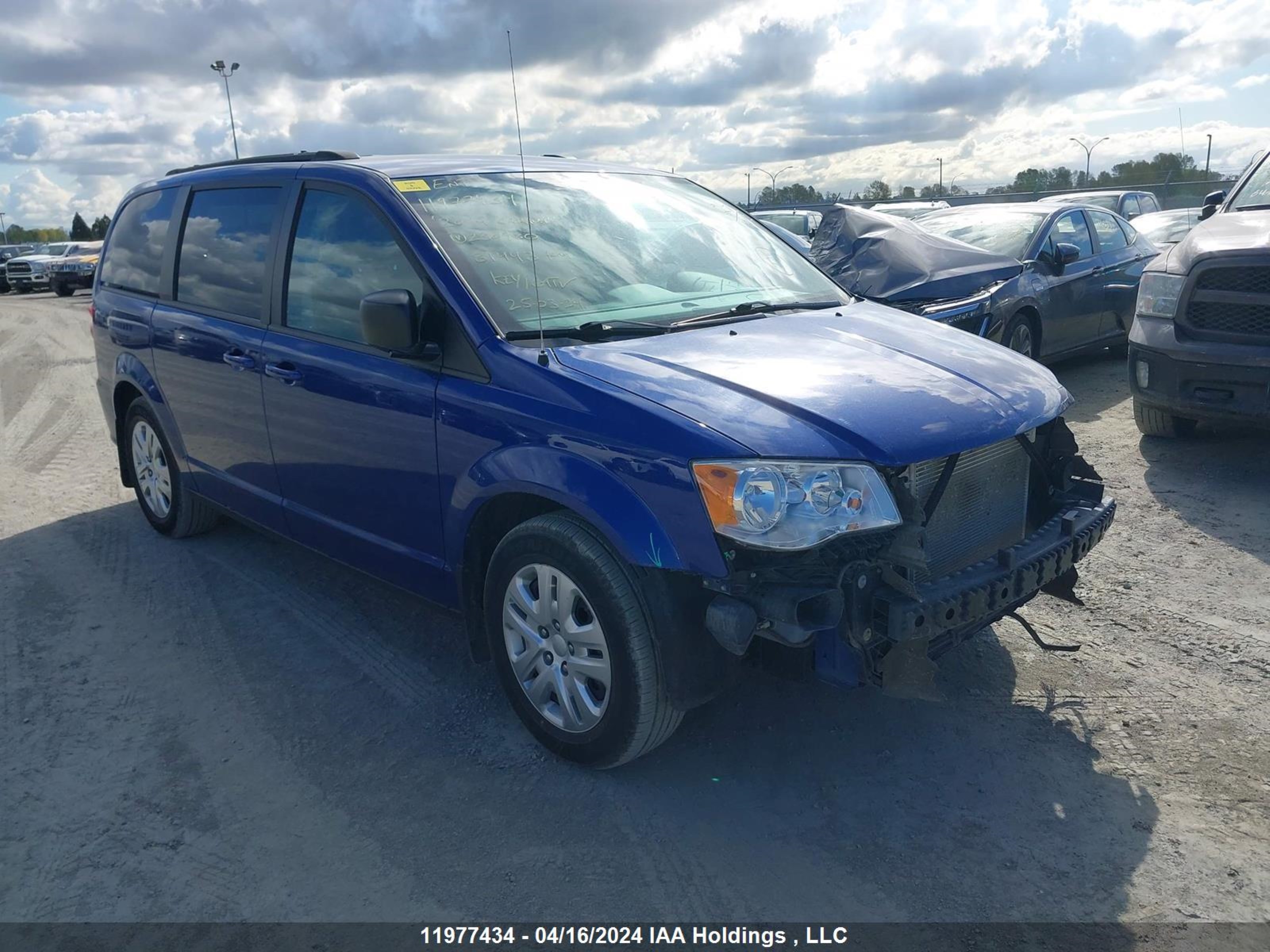 dodge caravan 2020 2c4rdgbg1lr230980