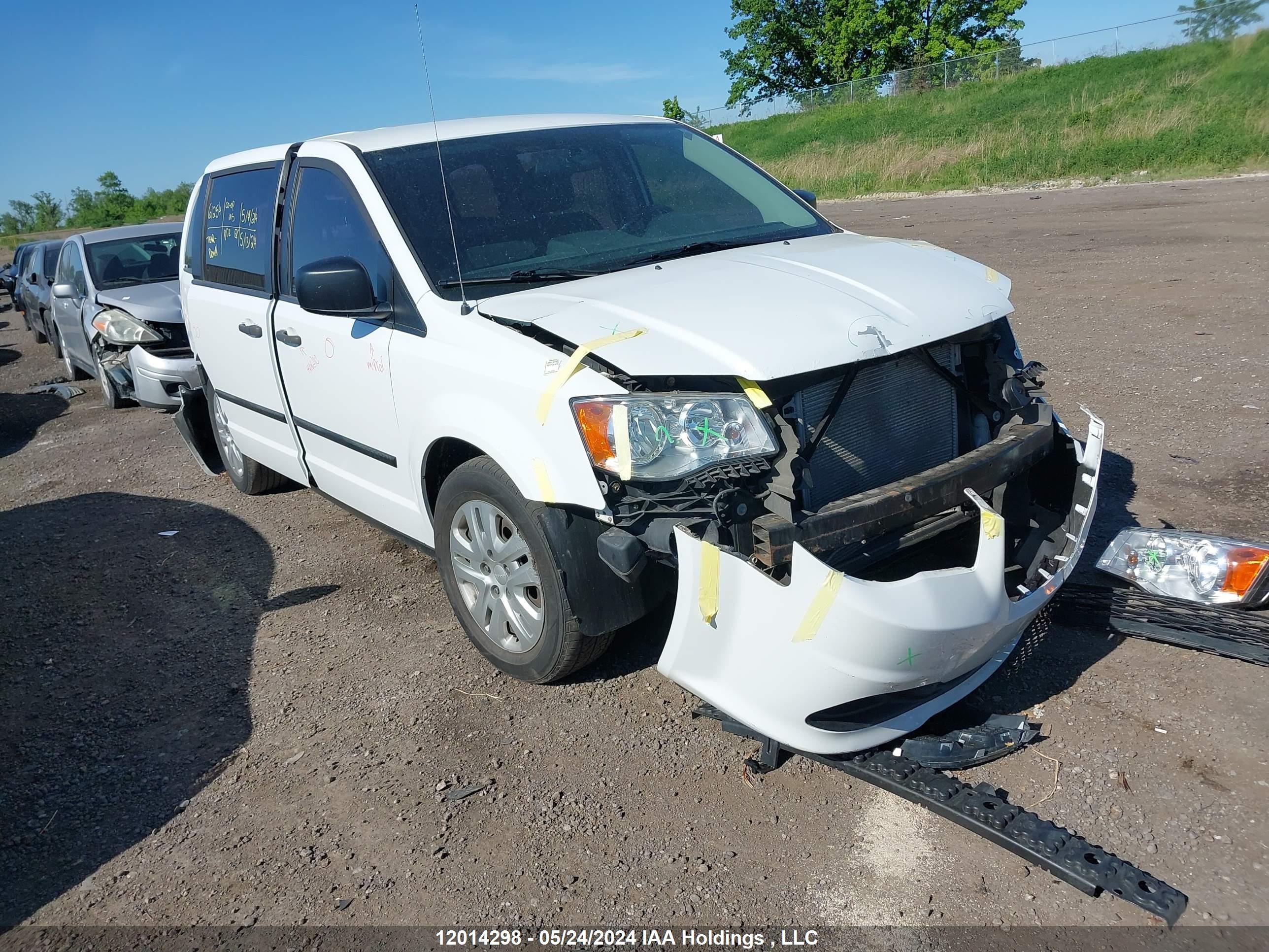 dodge caravan 2014 2c4rdgbg3er368989