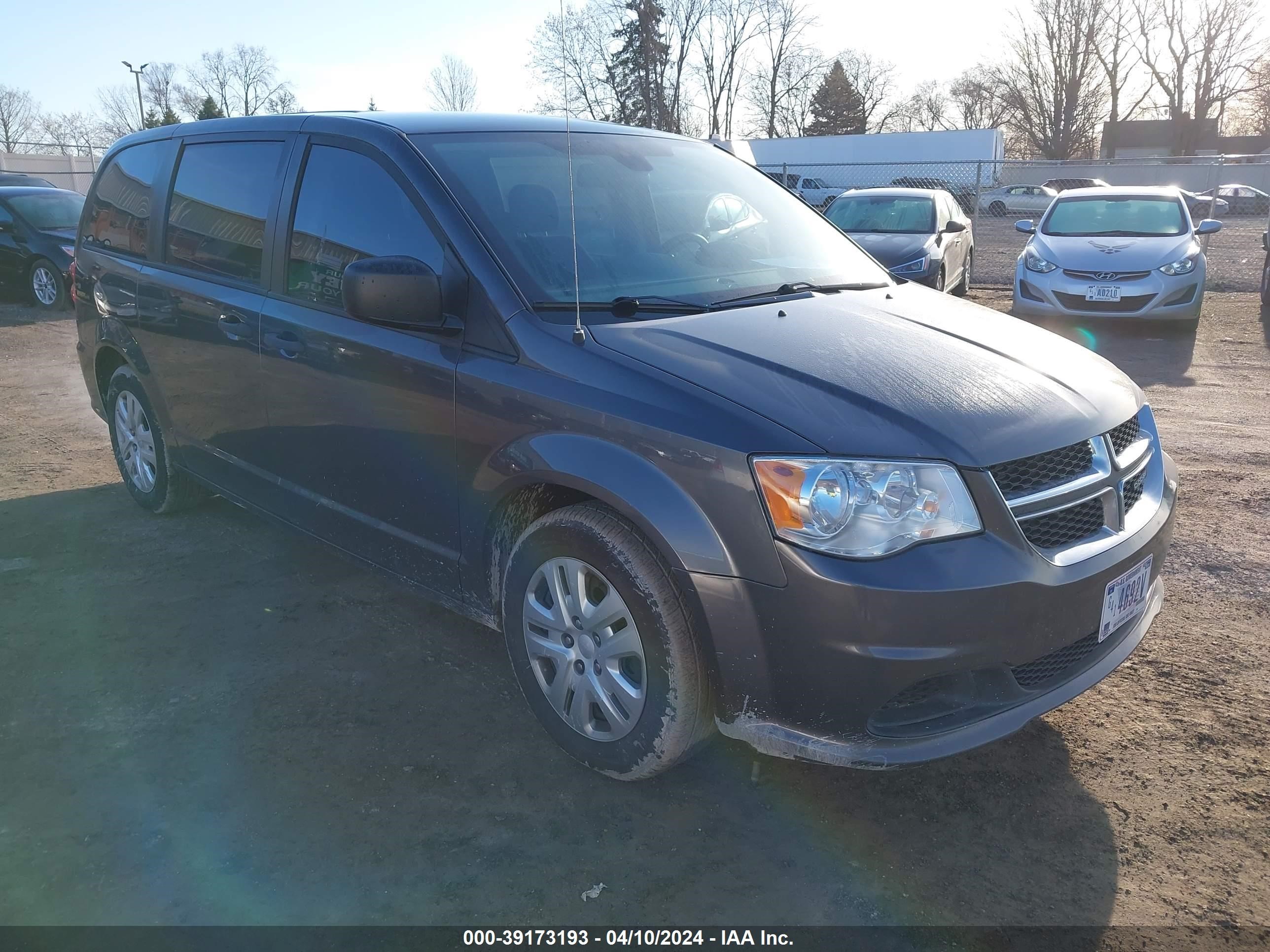 dodge caravan 2019 2c4rdgbg5kr500355