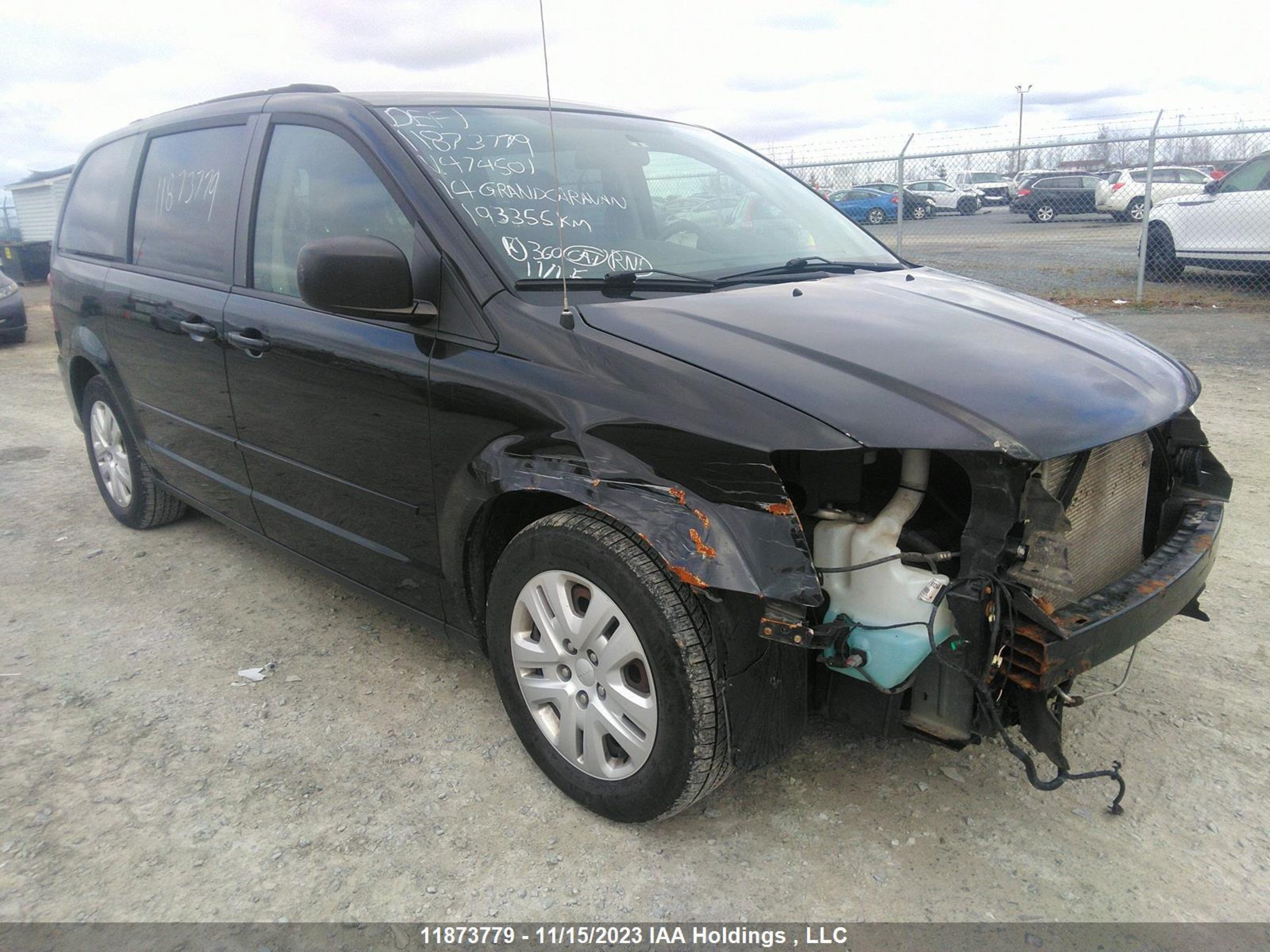 dodge caravan 2014 2c4rdgbg6er474501