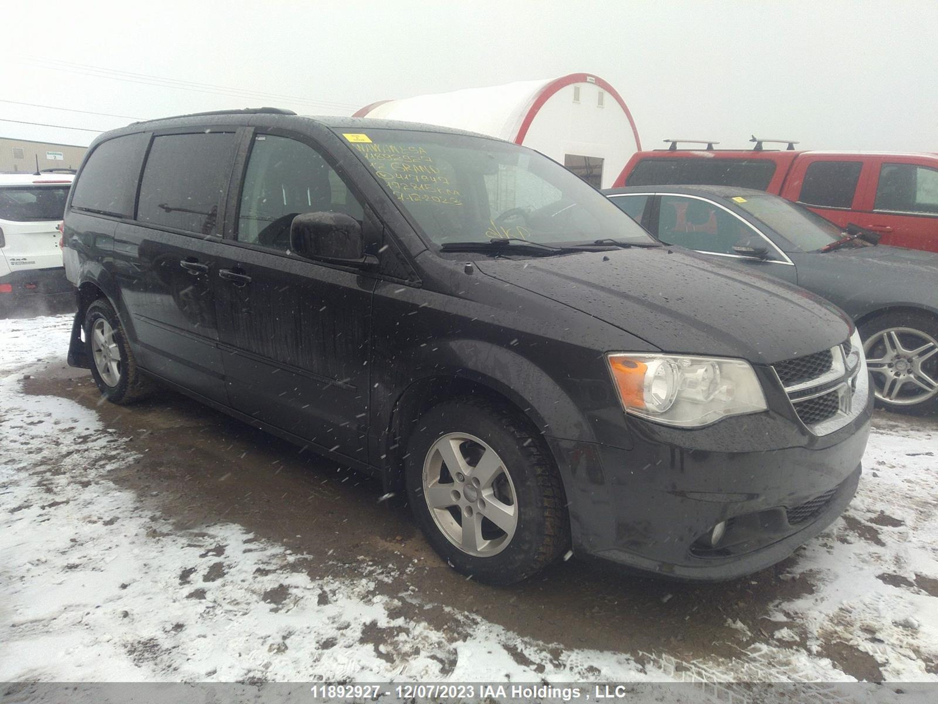 dodge caravan 2012 2c4rdgbg7cr417947