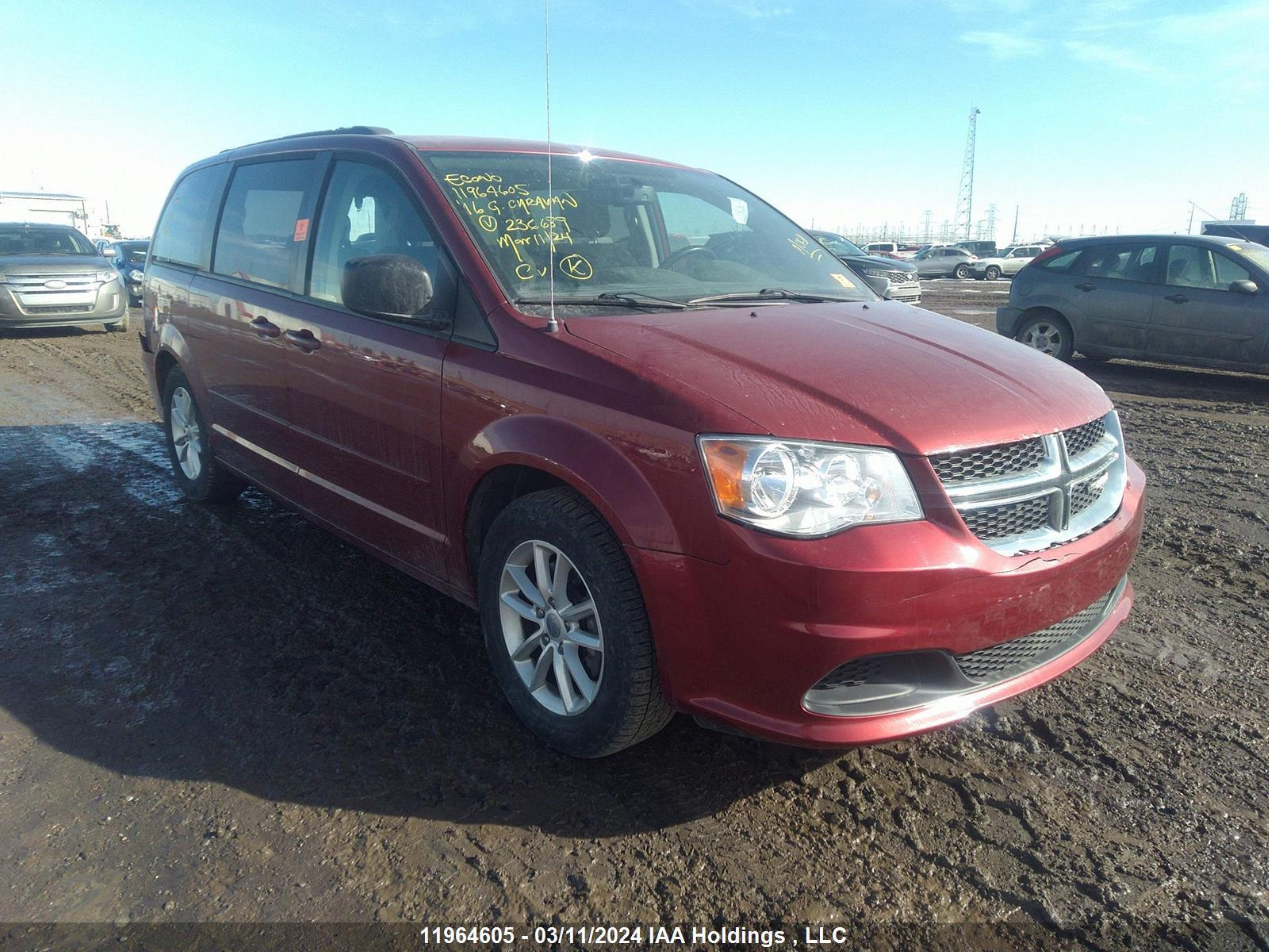 dodge caravan 2016 2c4rdgbg7gr236689