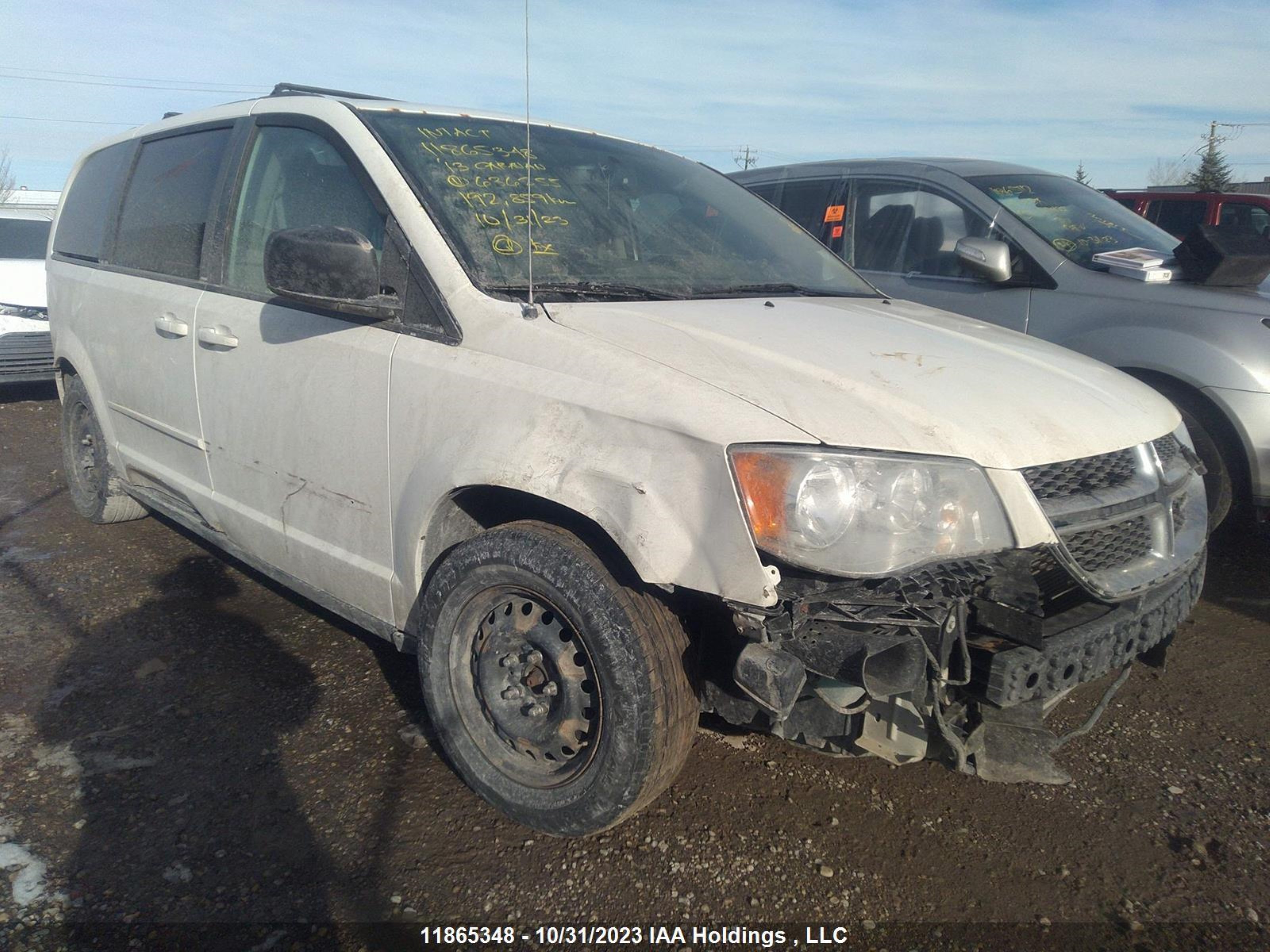 dodge caravan 2013 2c4rdgbg8dr636255