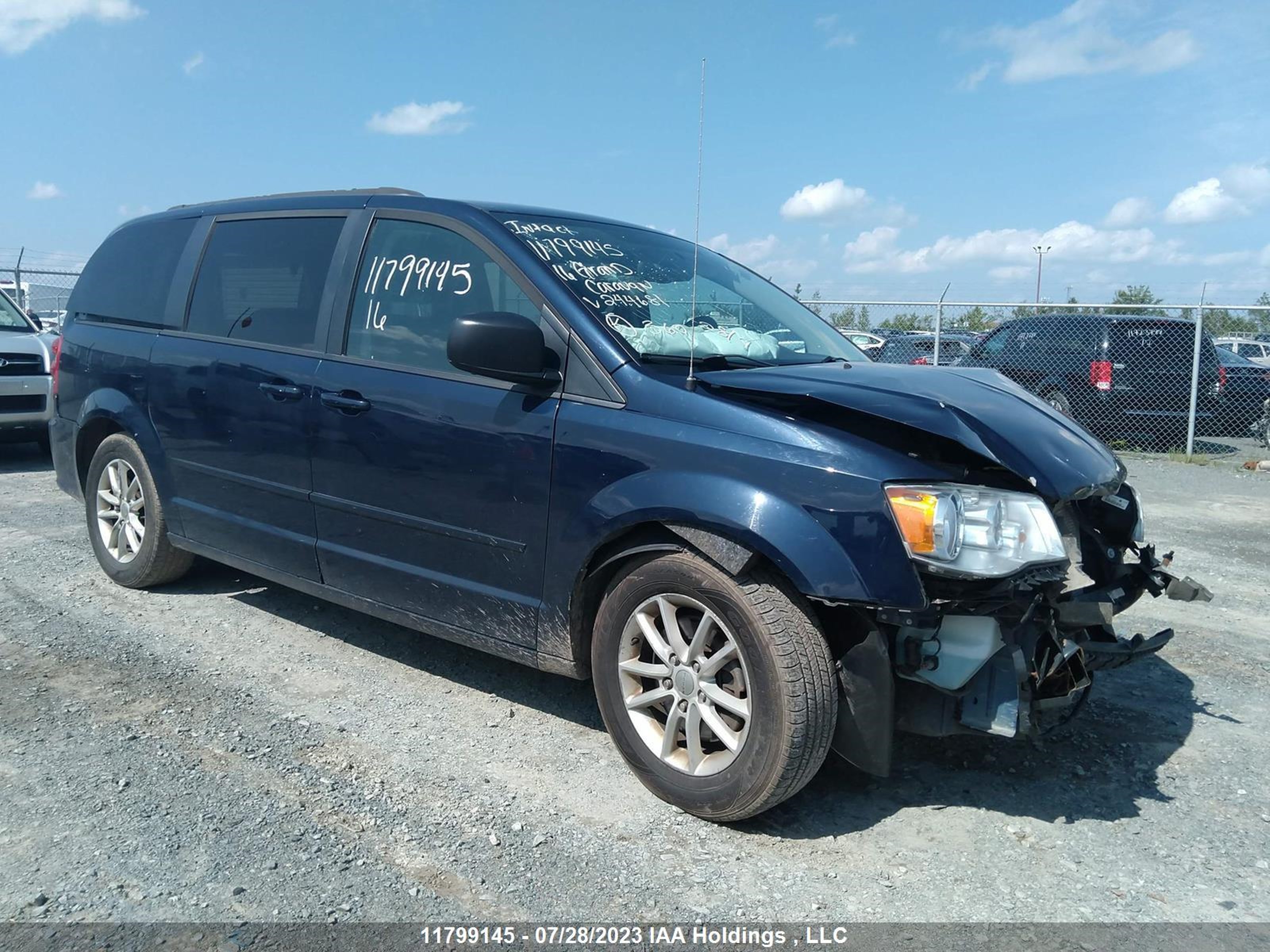 dodge caravan 2016 2c4rdgbg9gr244681